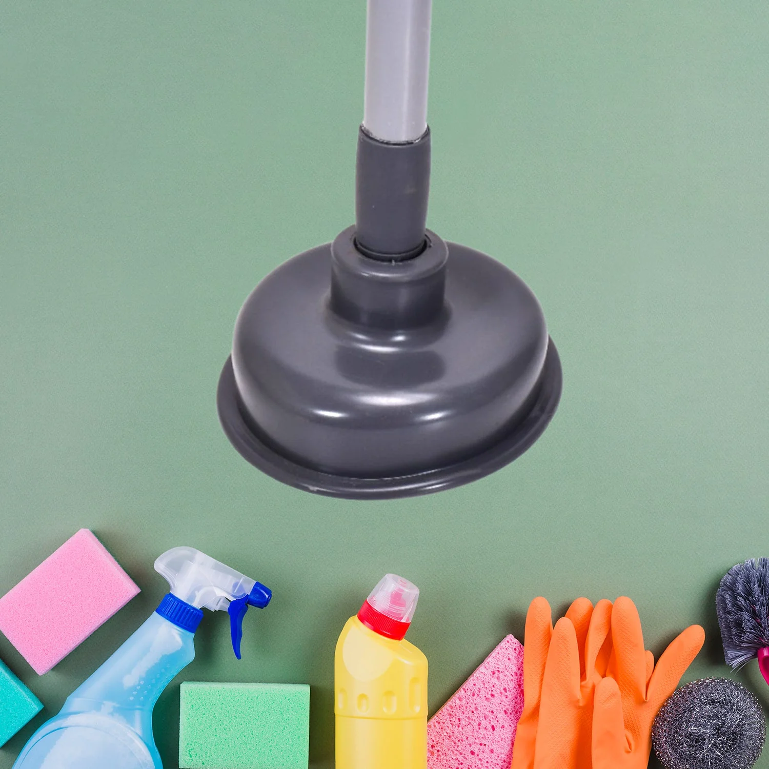 Toilet Plunger – For Clogs in Bowls & Sinks in Homes & Commercial Buildings - Image 7