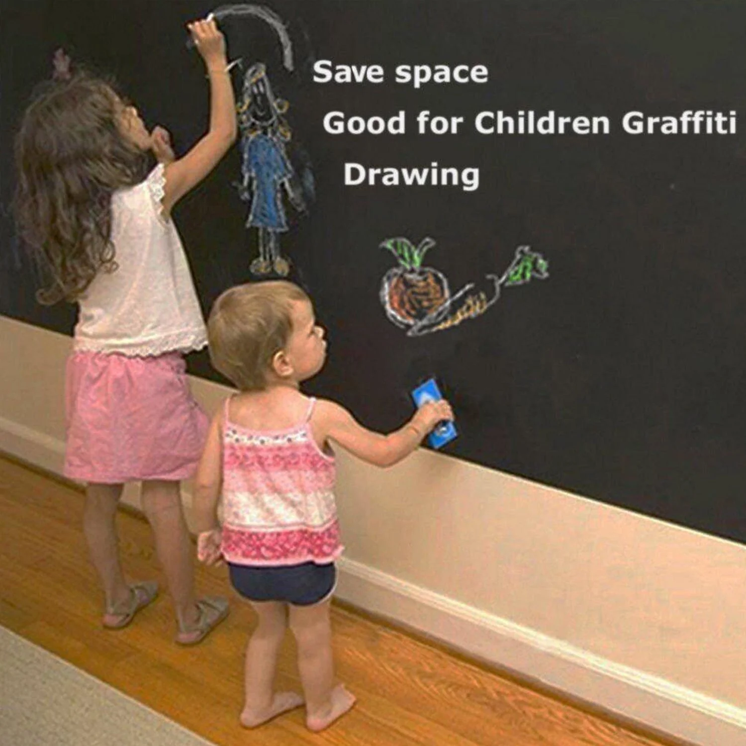 Blackboard Erasable Wall Sticker Chalkboard Sticker Wall Stickers Mural - Image 7