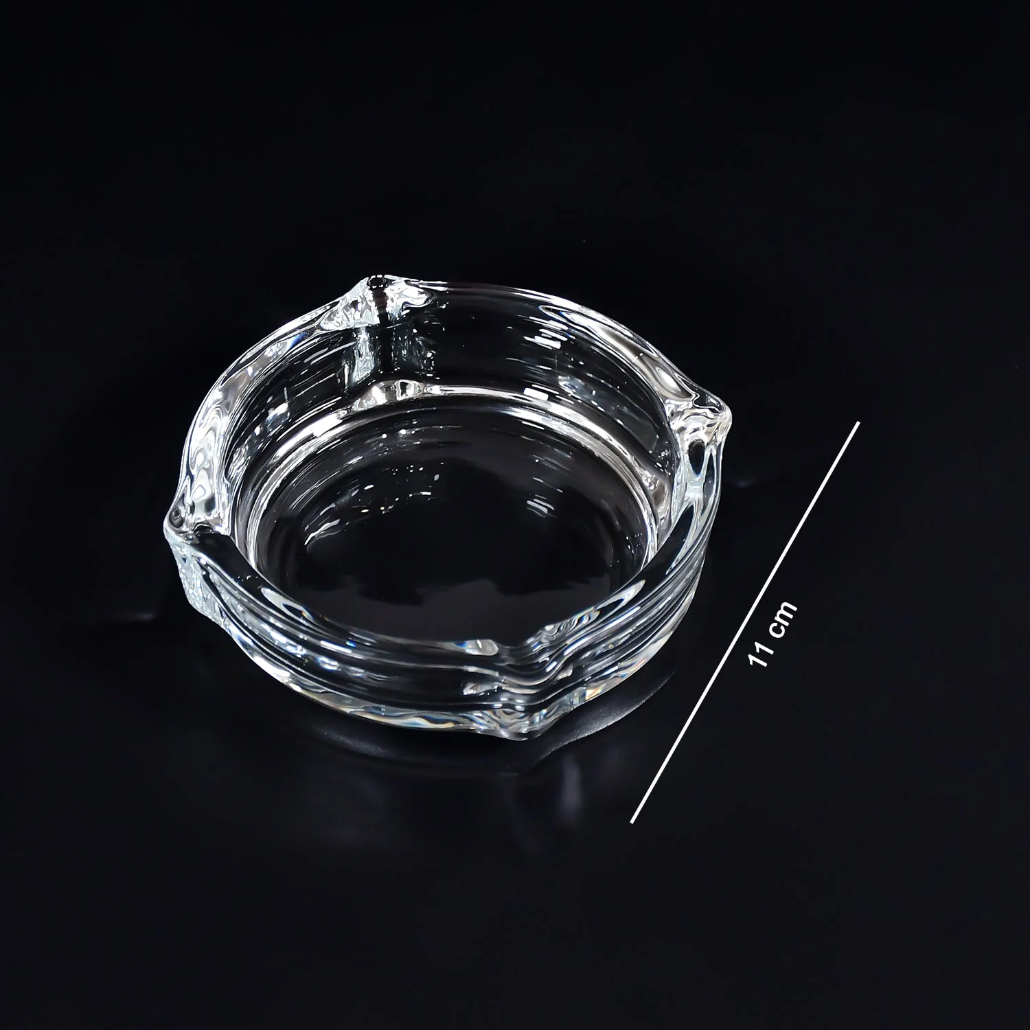 Brunswick Crystal Glass Ashtray for Home & Office - Image 5