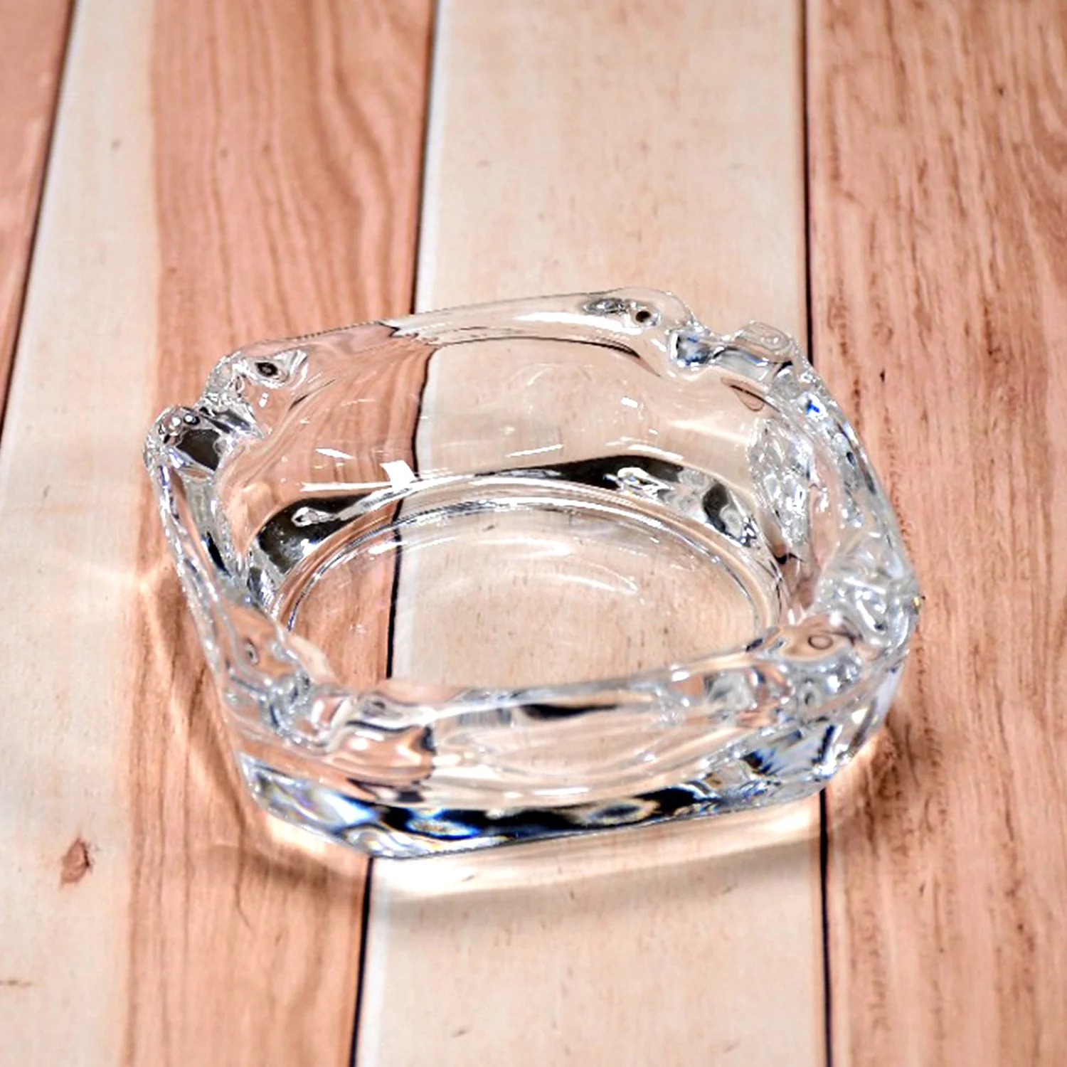 Glass Brunswick Crystal Quality Cigar Cigarette Ashtray - Image 10