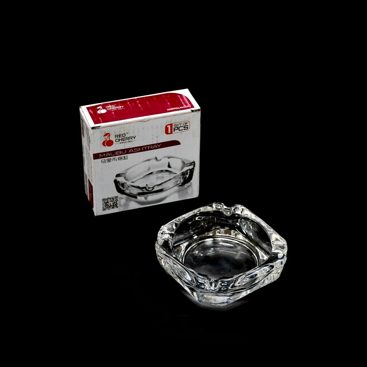 Glass Brunswick Crystal Quality Cigar Cigarette Ashtray - Image 8