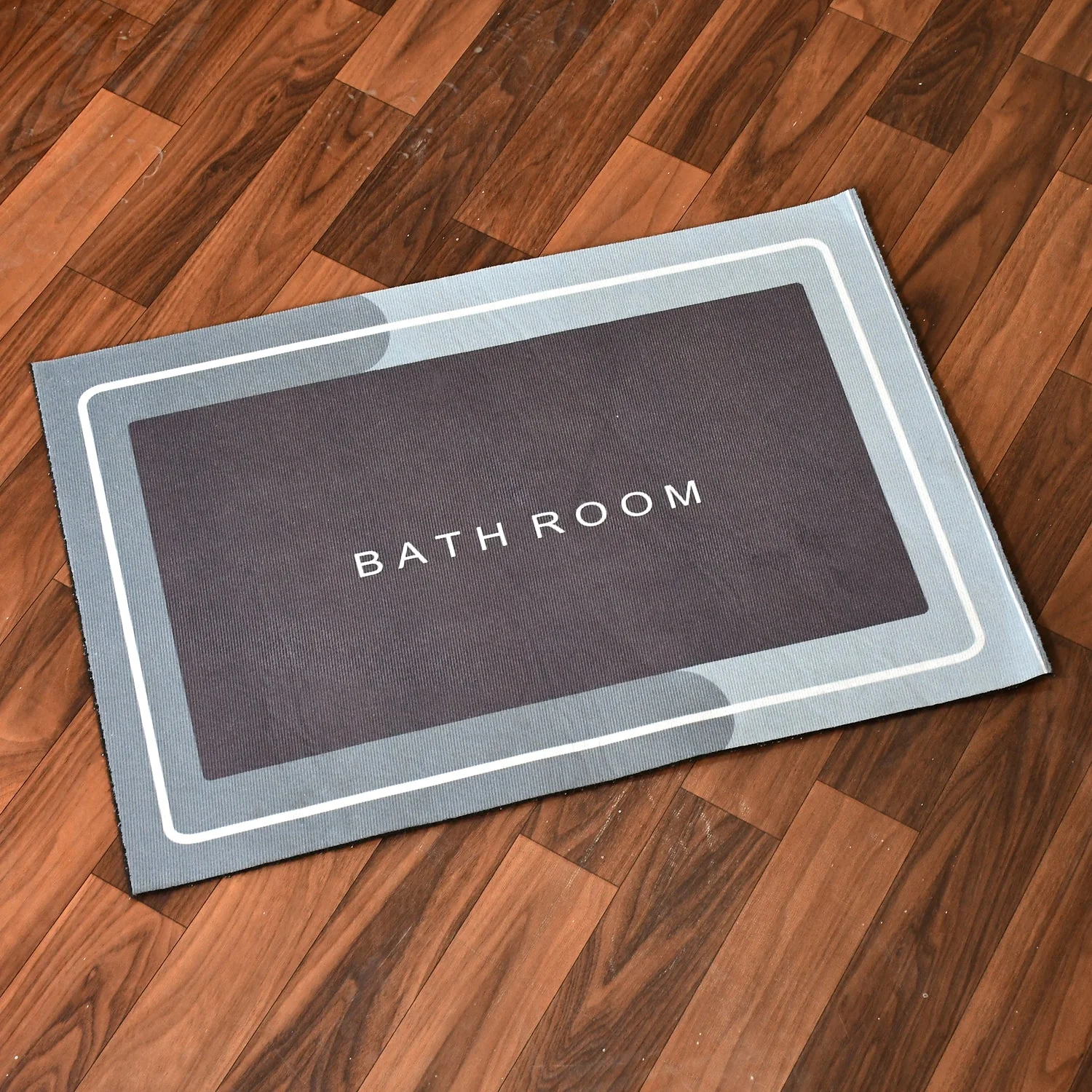 Square Bathroom mat Quick Drying Absorbent mat for Home, Kitchen (57x38cm) - Image 8