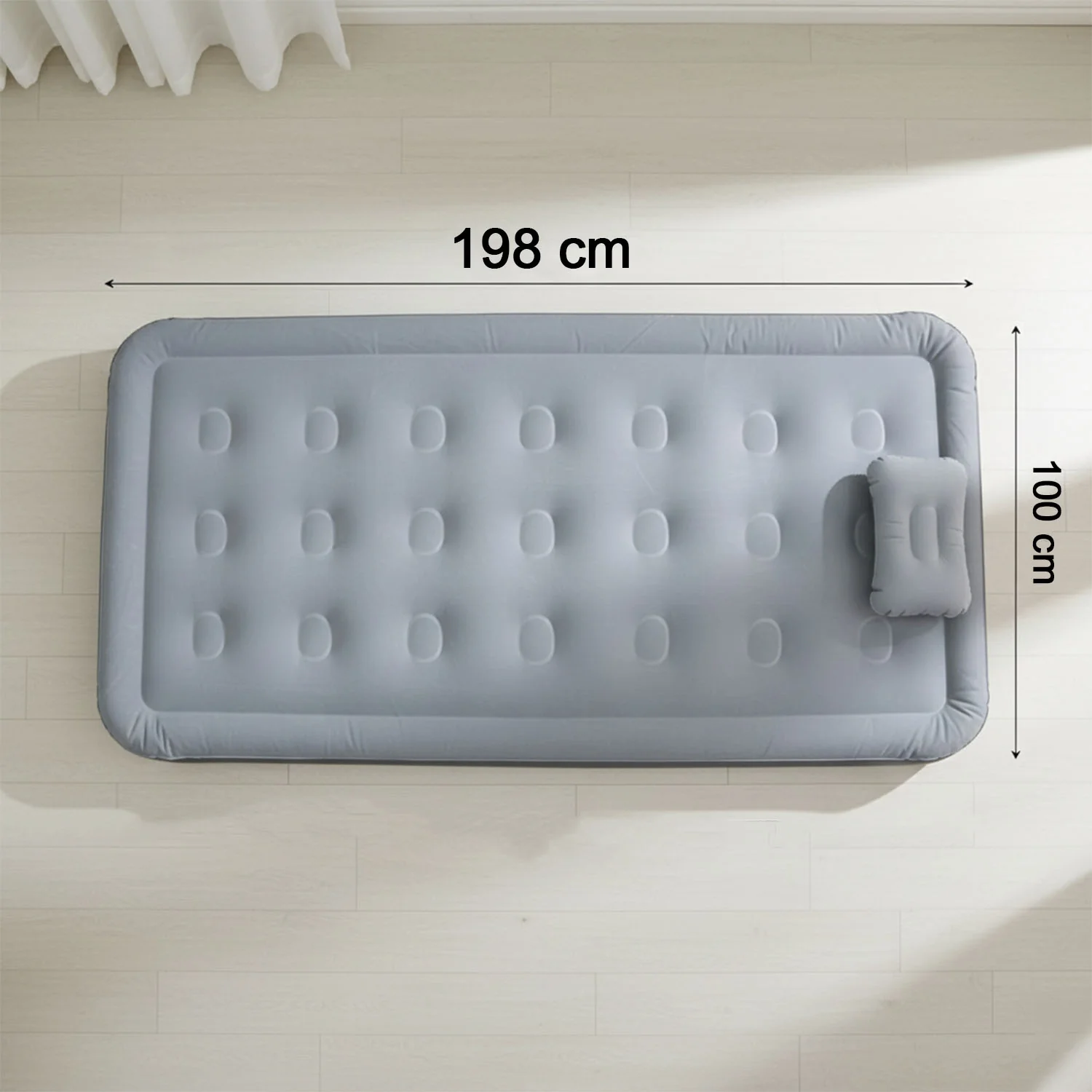 Portable Inflatable Bed Folding Lazy Bed (198x100x40 Cm / 1 Pc) - Image 6