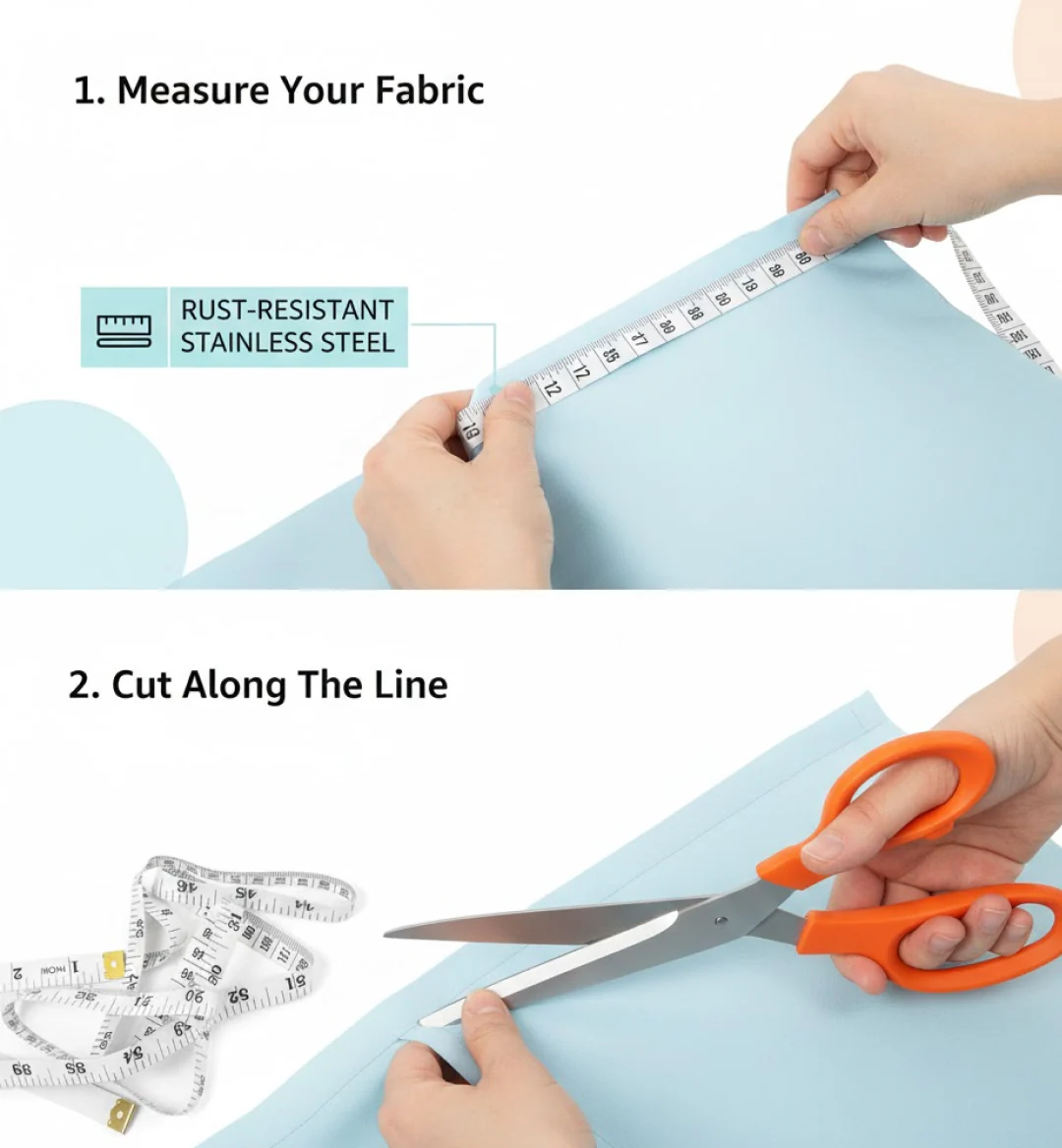 Tailor Scissors And Measuring Tape High Quality Scissor - Image 7