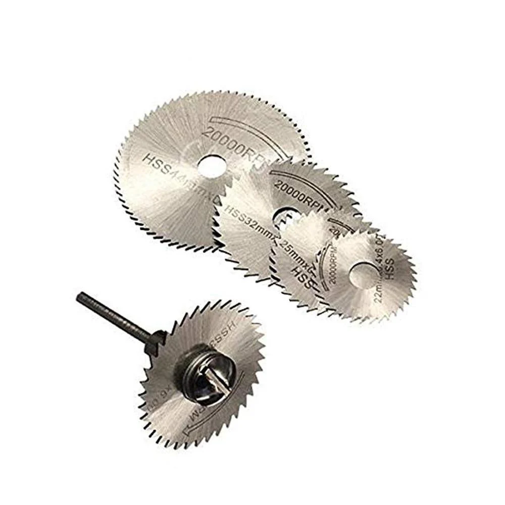 6pcs Metal HSS Circular Saw Blade Set Cutting Discs for Rotary Tool - Image 3