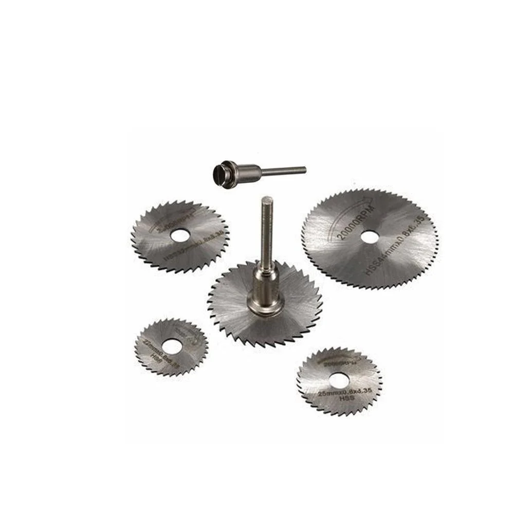 6pcs Metal HSS Circular Saw Blade Set Cutting Discs for Rotary Tool - Image 5