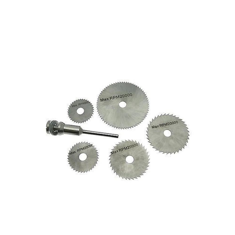 6pcs Metal HSS Circular Saw Blade Set Cutting Discs for Rotary Tool - Image 6