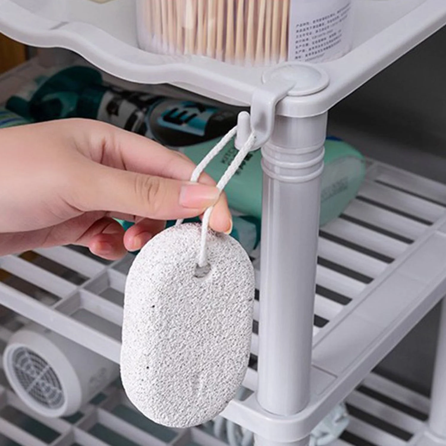 4 Layer Multifunctional Storage Shelf Organizer Narrow Storage Rack for Kitchen - Image 4