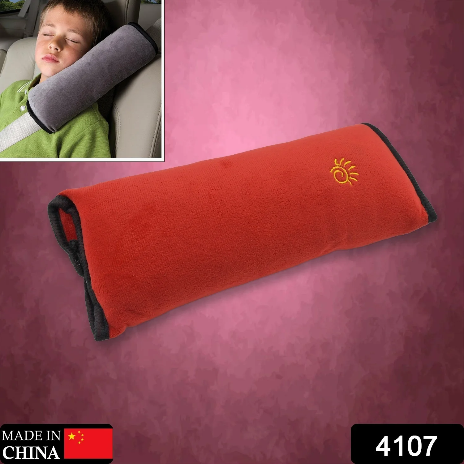 Child Safety Belt Cushion Universal Car Seat Belt Cushion  for Children and Adults (1 Pc) - Image 2