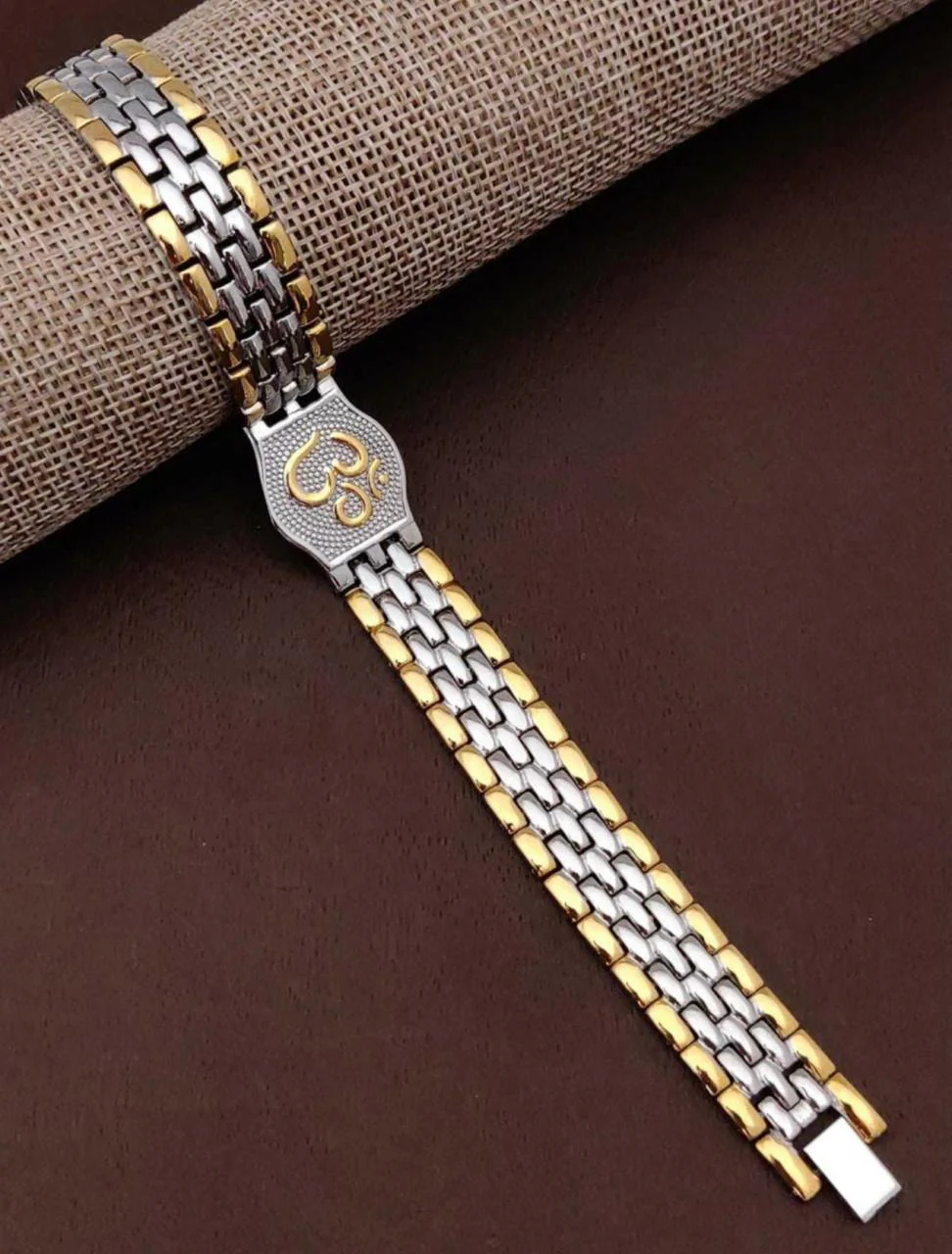 Dual-Color Bracelet Style Om - Image 2