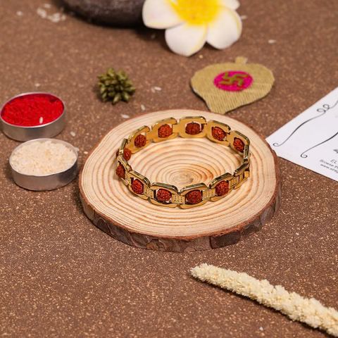 Authentic Rudraksha  Bracelet – Spiritual Healing and Protection - Image 2