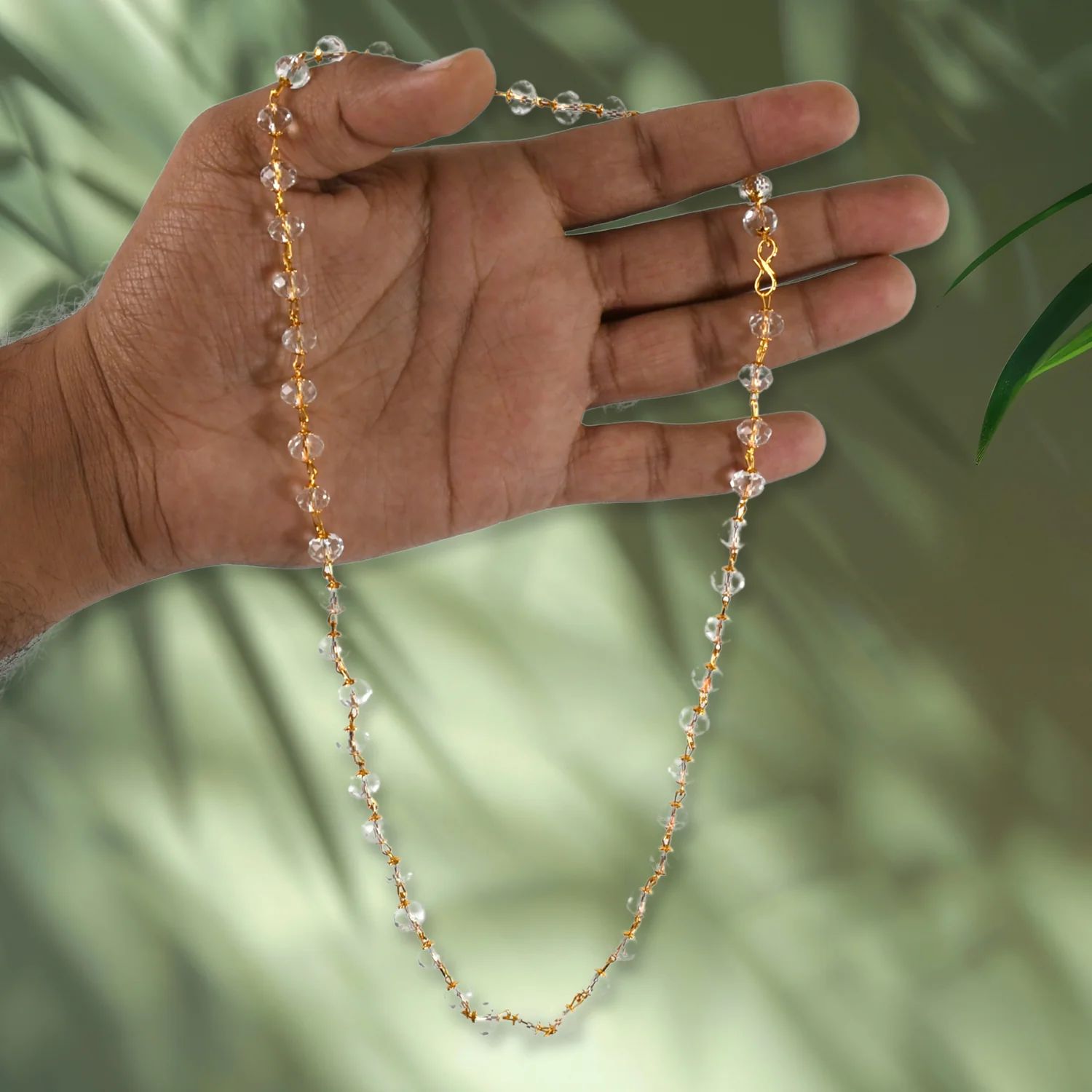 Serenity Crystal Mala - Healing & Meditation Beads - Image 3