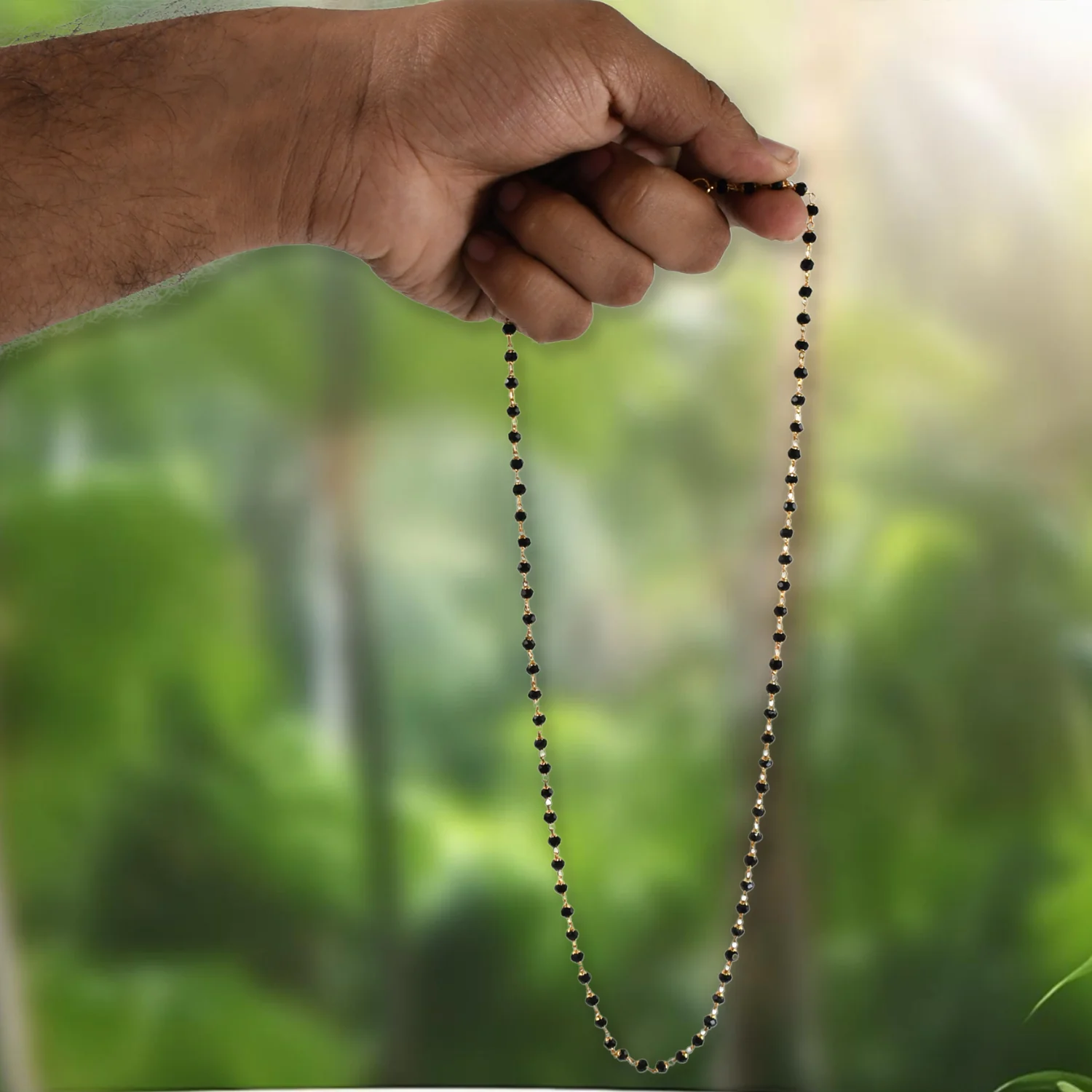 Authentic Crystal Mala Beads for Spiritual Connection and Healing - Image 3