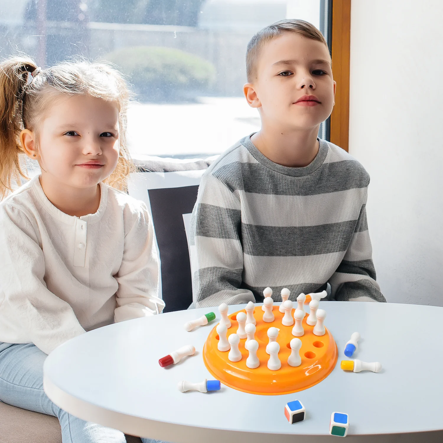 Plastic Brain Teaser Memory Chess Game (1 Set) - Image 4
