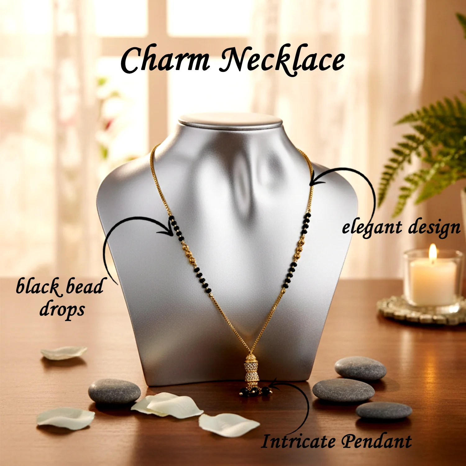 Classic Charm Necklace for Women - Image 4