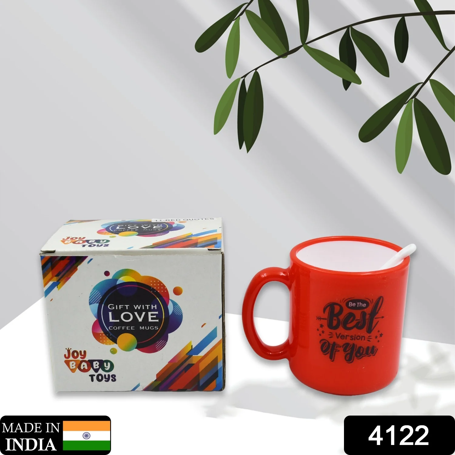 Coffee Mug With Spoon and box packing, Used for Drinking and Taking Coffees - Image 5