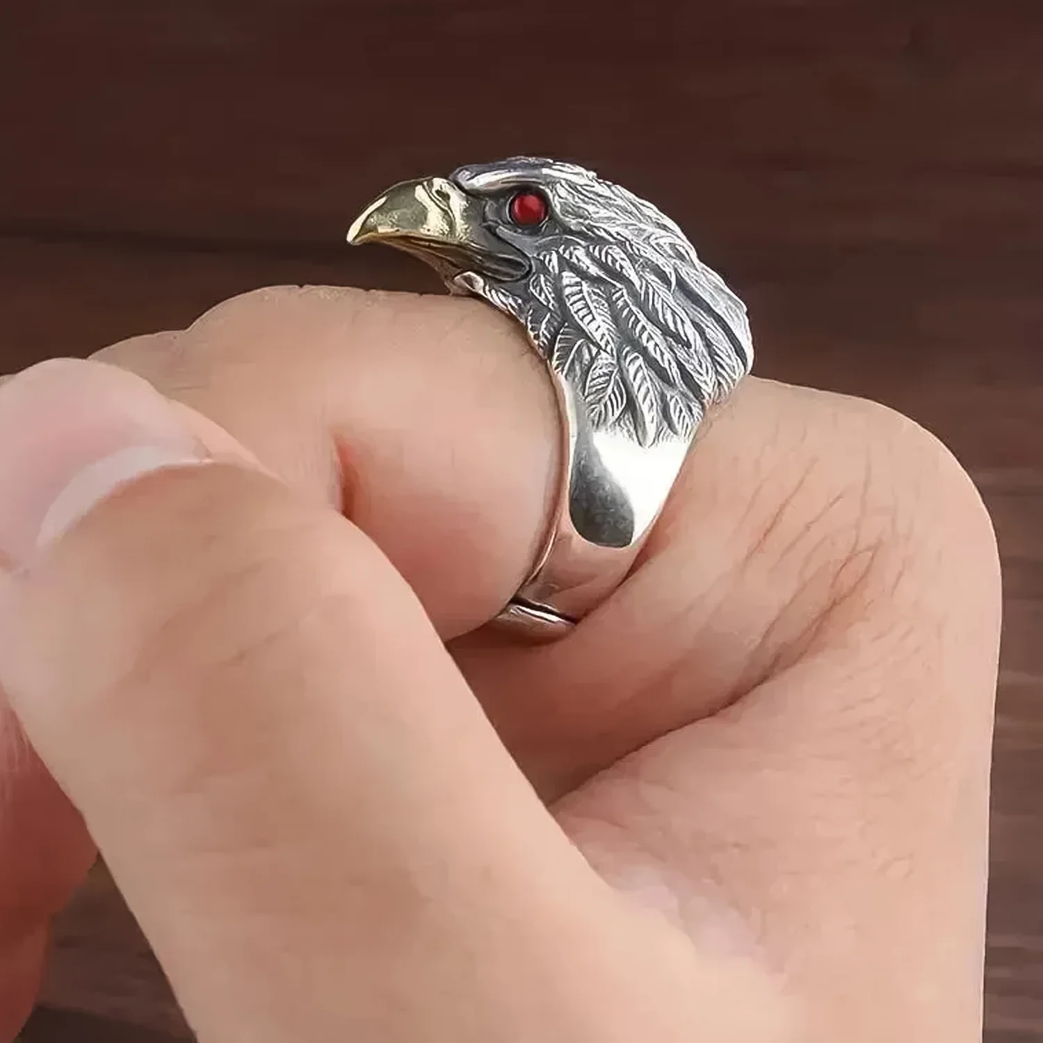 Strength and Pride Eagle Ring - Image 3