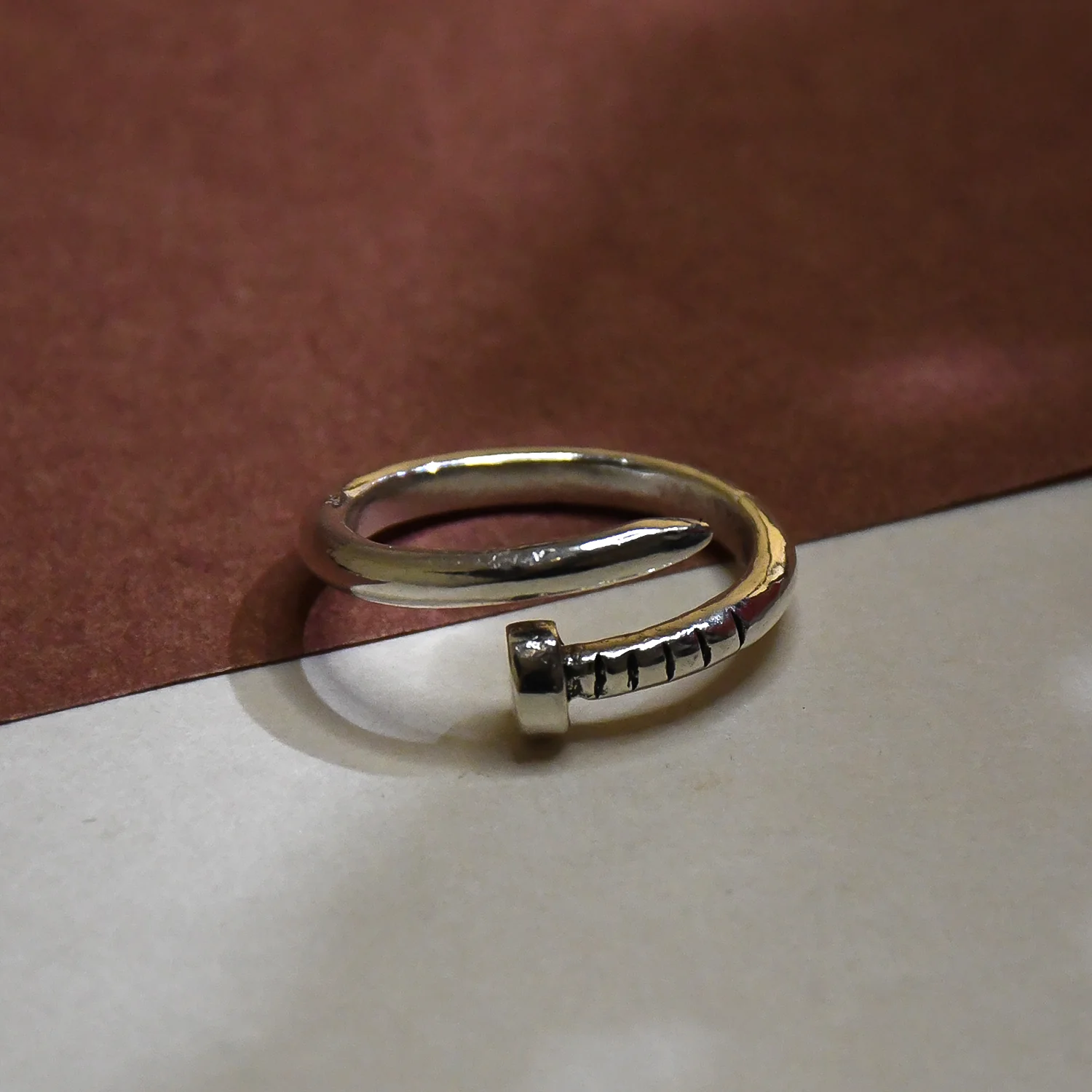 Nail Screw Ring Free Size - Image 4