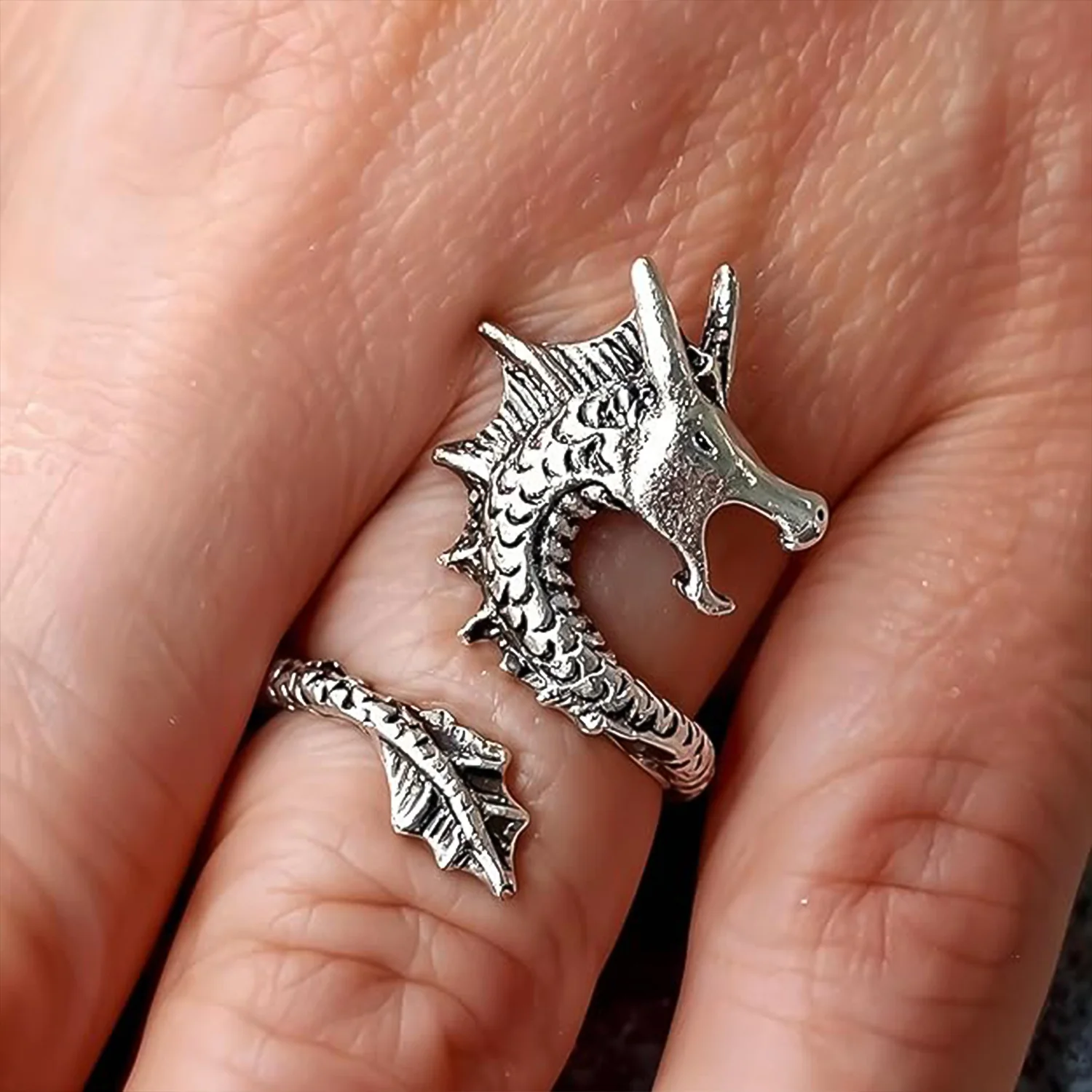 Dragon Faced Rings - Image 3