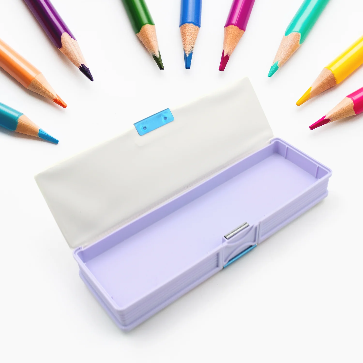 Multipurpose Cartoon Pencil Case – Double Deck Compass Box with 2 Compartments - Image 3