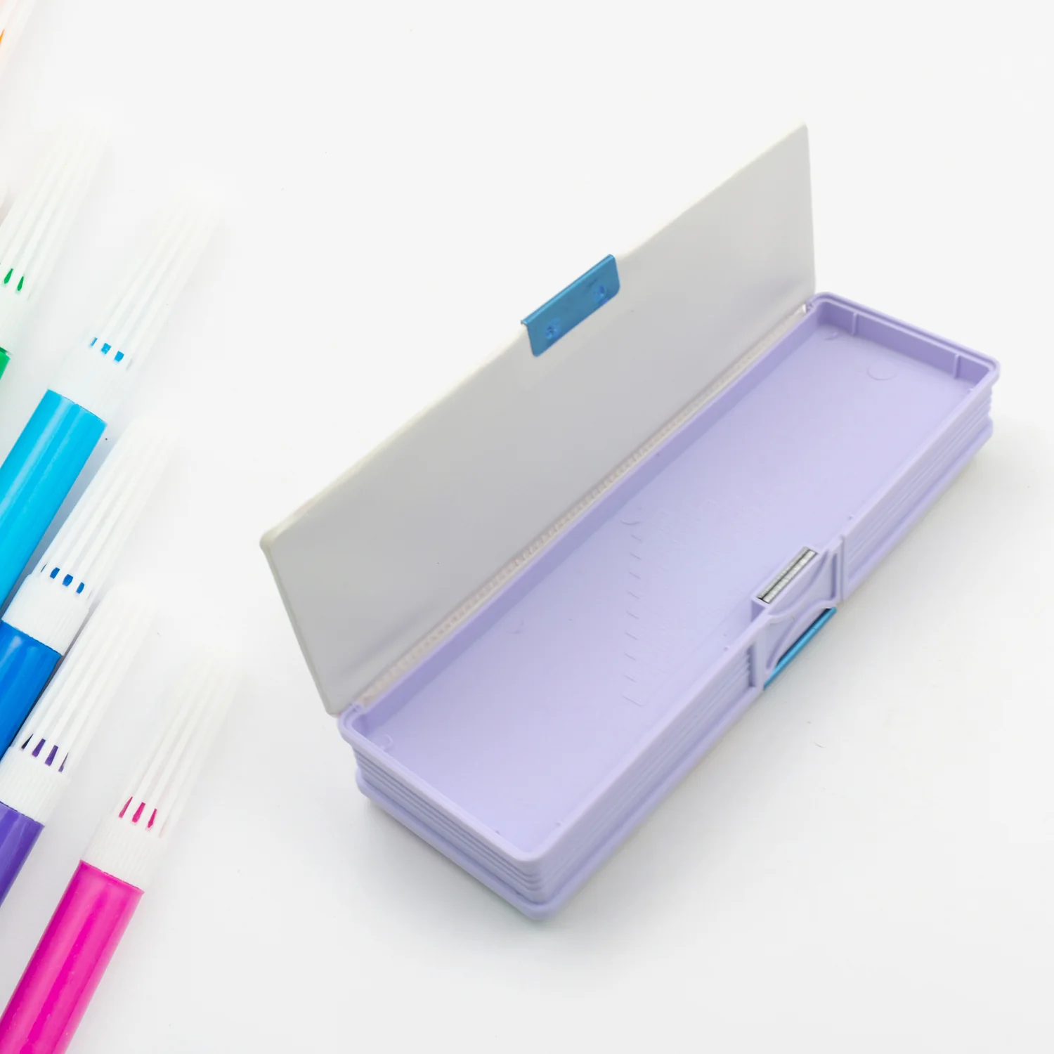 Multipurpose Cartoon Pencil Case – Double Deck Compass Box with 2 Compartments - Image 6