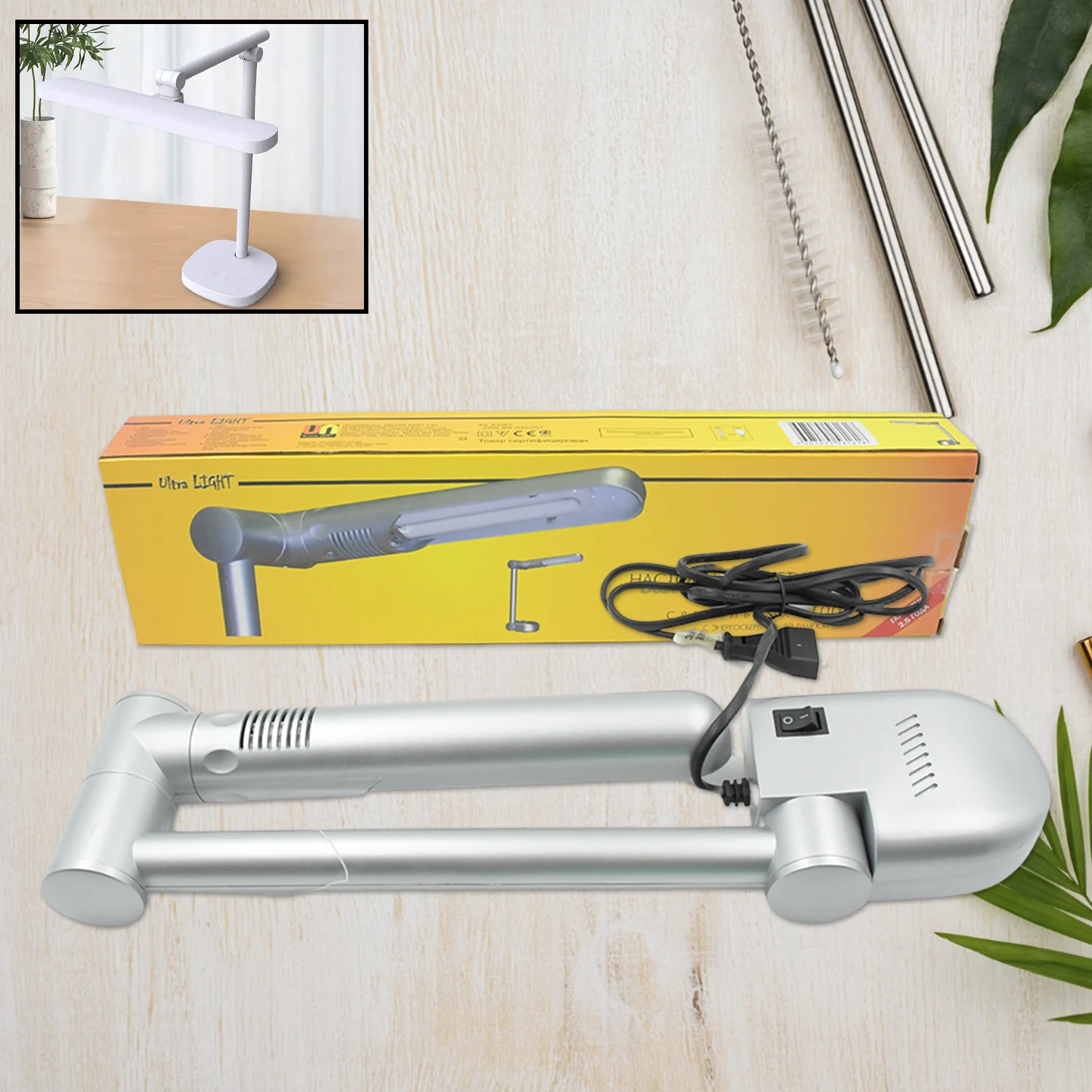 Multifunctional LED Desk Lamp for Study & Office – Eye-Caring Light (1 Pc) - Image 8