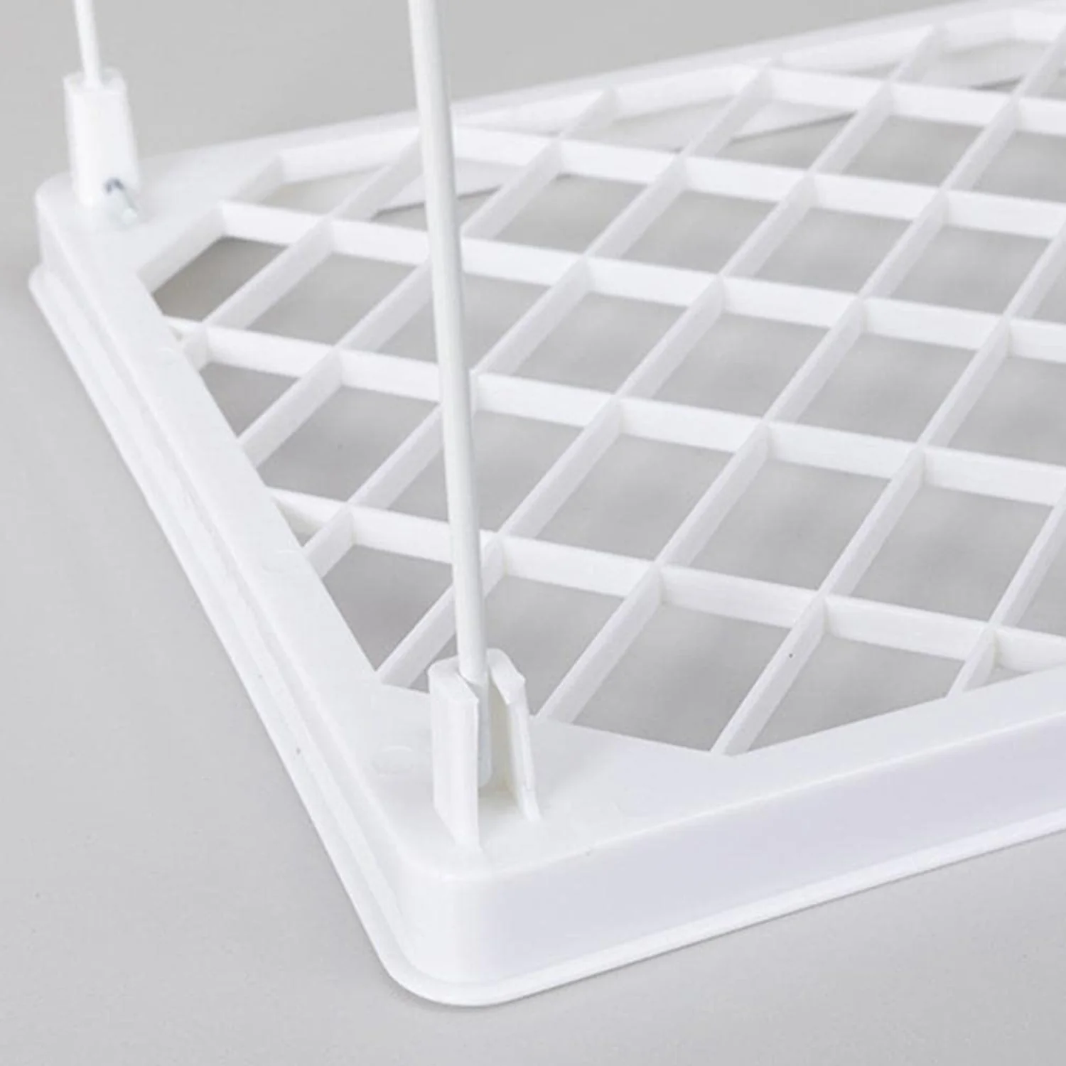 Folding Storage Organizer Stack Shelf Rack (1 Pc) - Image 3