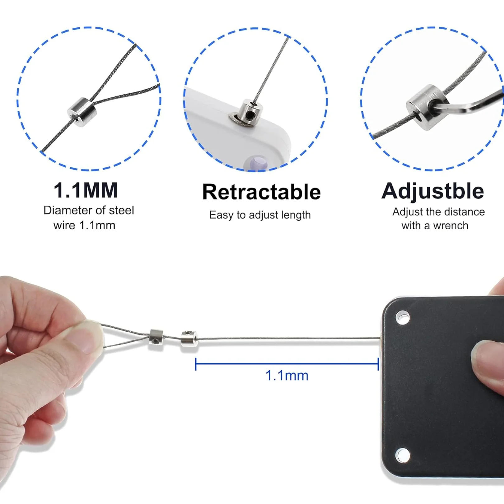 Automatic Door Closer Punch-Free Automatic Sensor Door Closer With 4 Screw - Image 5