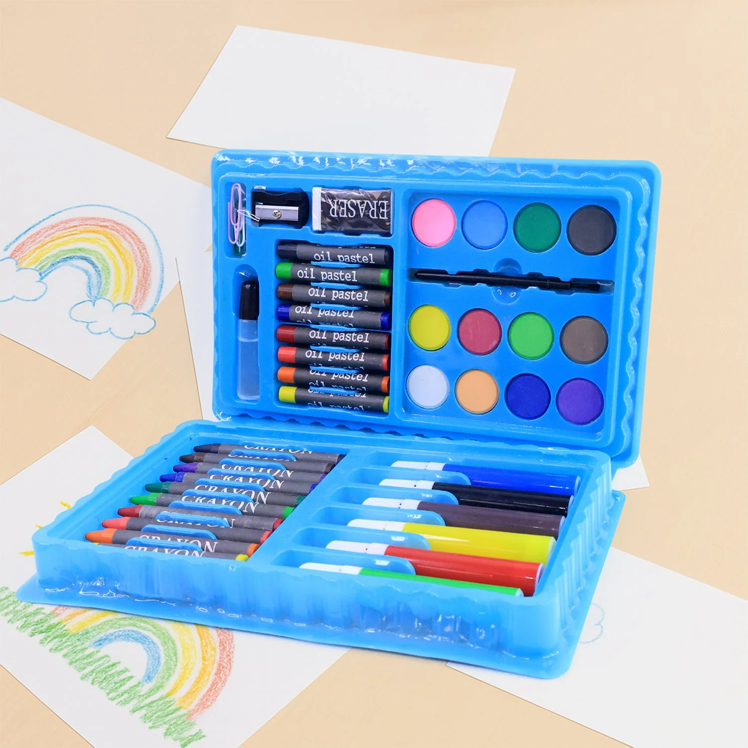 42-Piece Complete Kids Art & Craft Stationery Set - Image 3