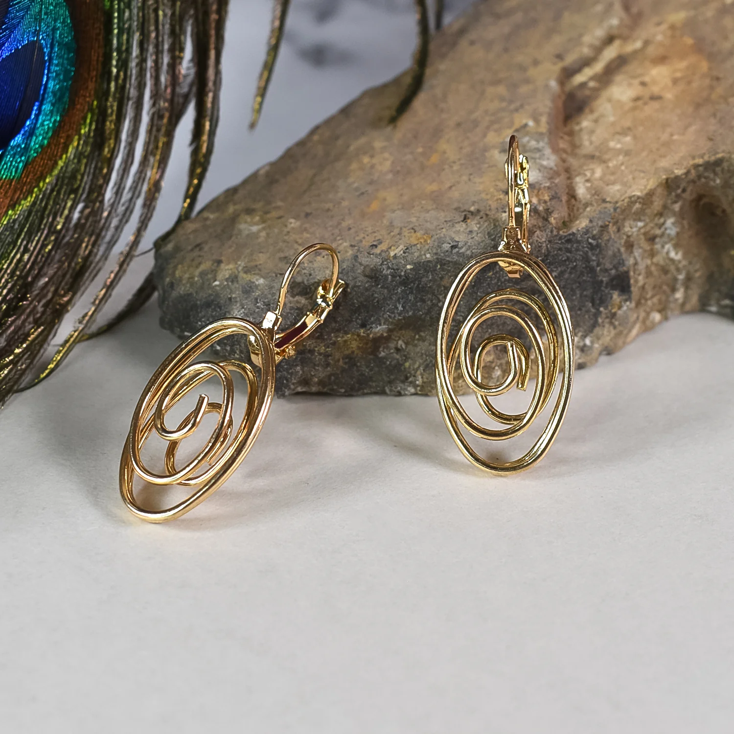 Spring Design Hoops Earring For Women And Girl - Image 3