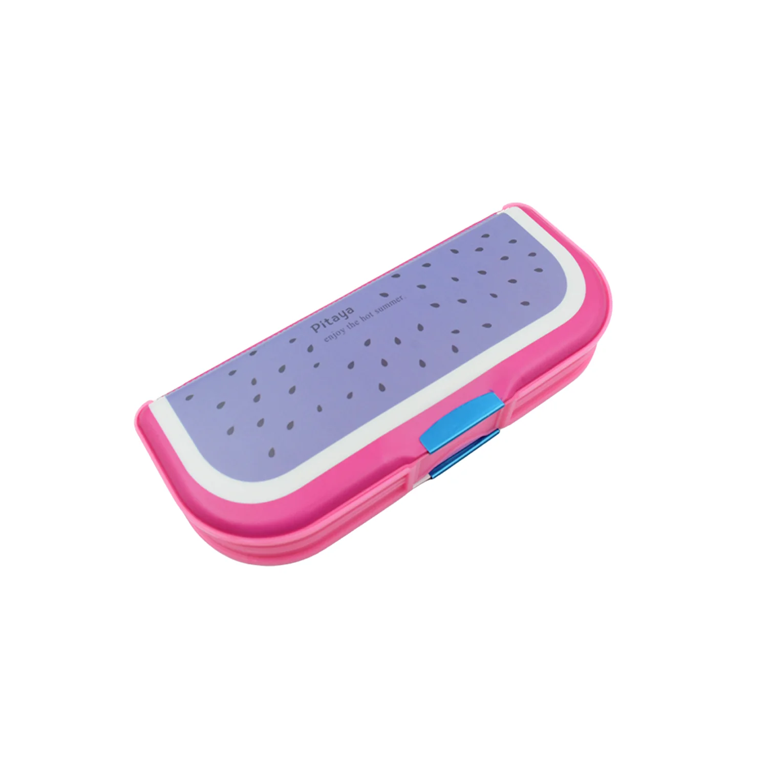 Multipurpose Cartoon Pencil Box – 2-Compartment Compass Box for Kids (Mix Color 1 Pc) - Image 4