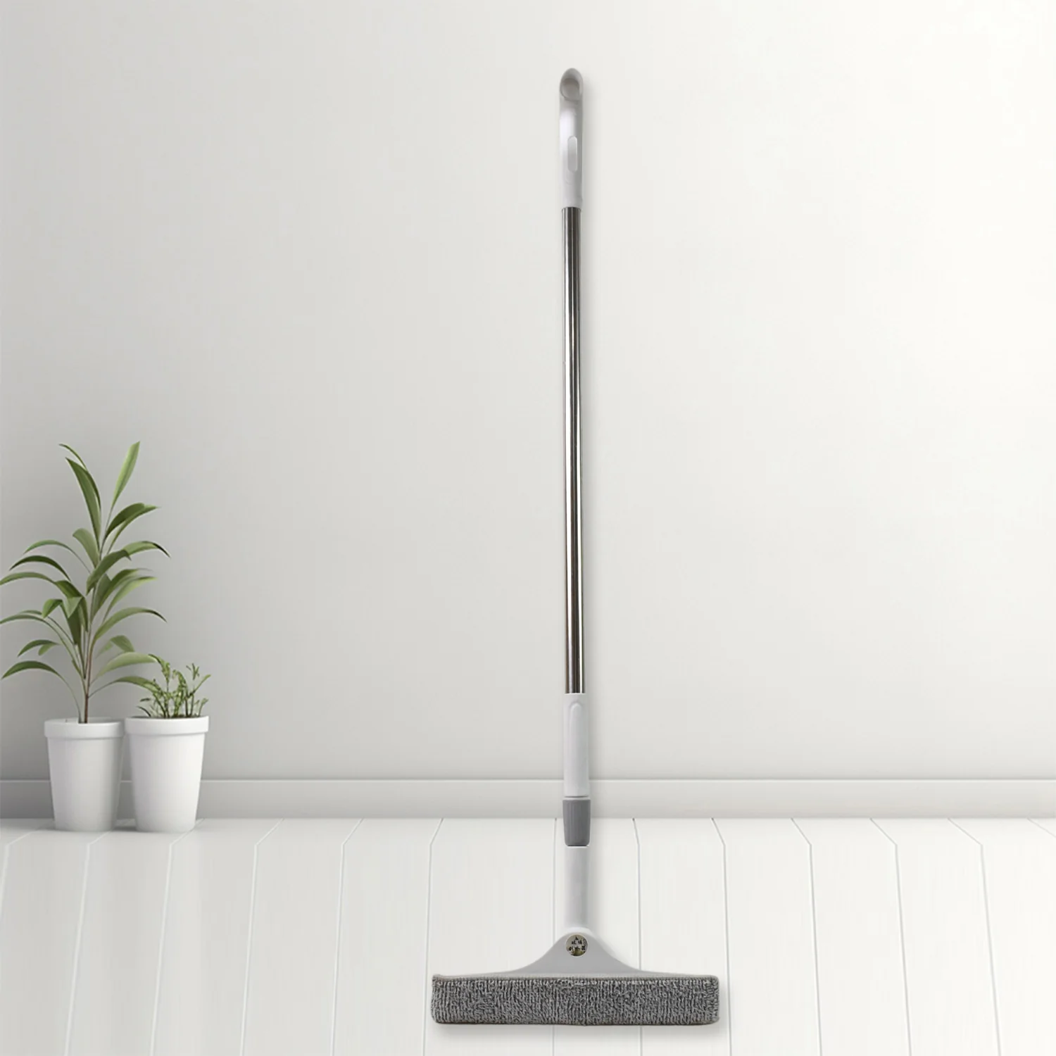Dustpan, Kitchen Wiper, Window Cleaning Squeegee Tool & Broom Brush, (4 Pcs Combo) - Image 6