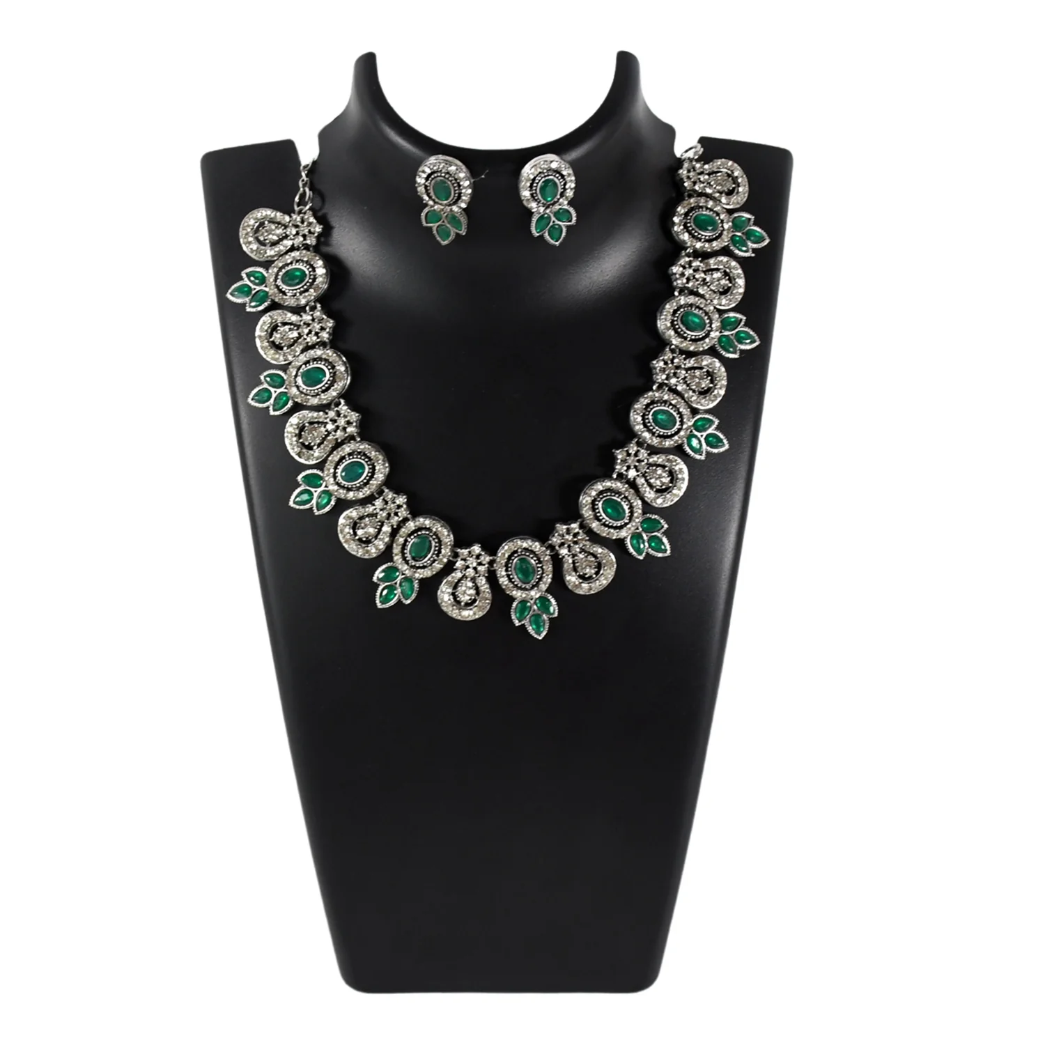 Timeless Green Necklace Set - Image 5