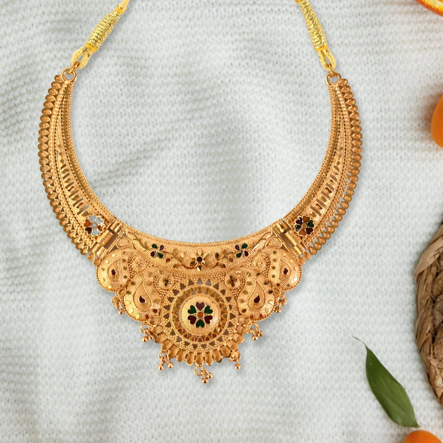 Classic Gold-Plated Necklace Set - Image 4