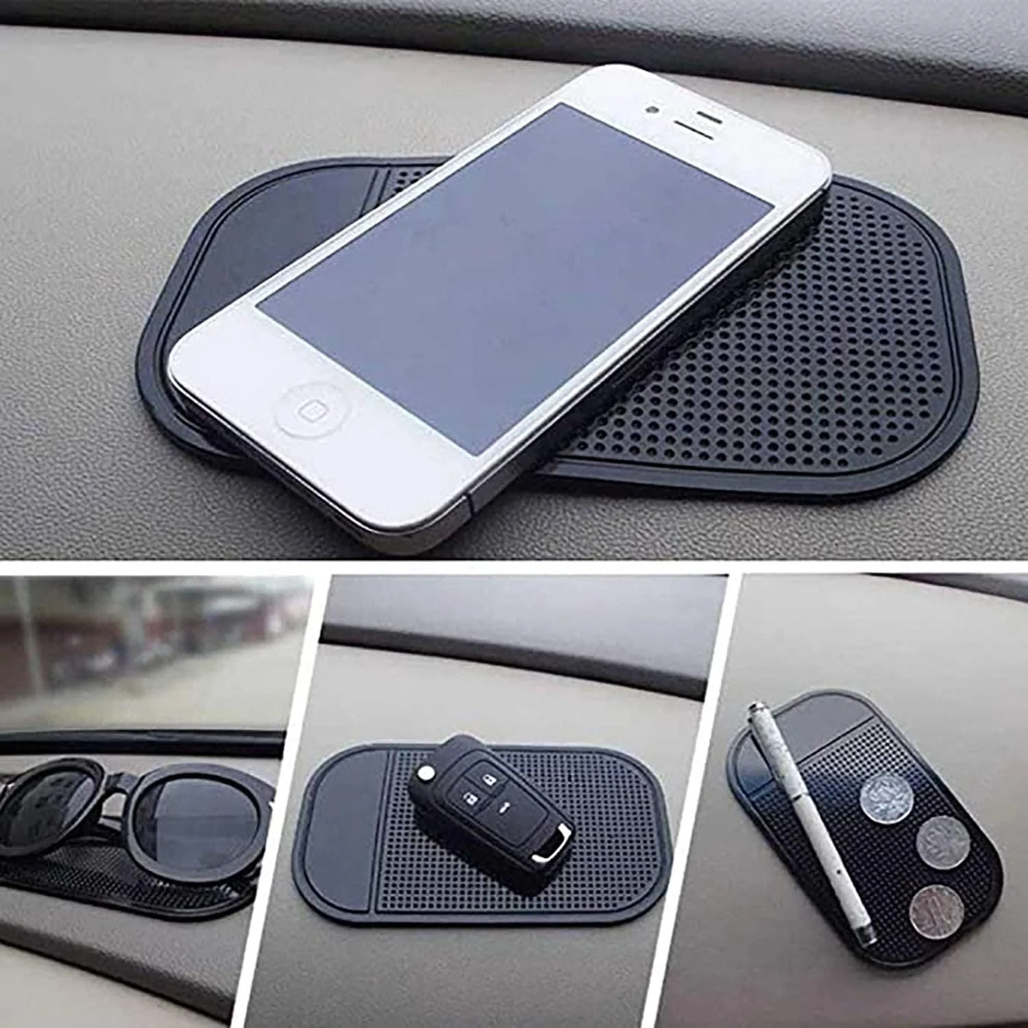 Car Non-Slip Mat Car Holder, Non-Slip Mat Anti-Slip Car Gel Pad for Dashboard - Image 3