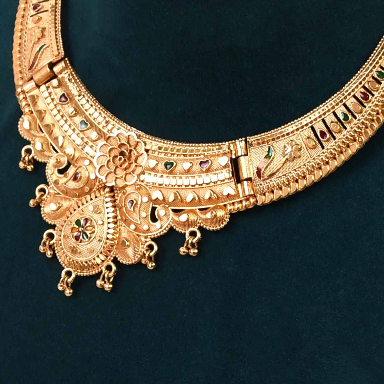 Refined Gold Plated Necklace Set - A Touch of Class - Image 2