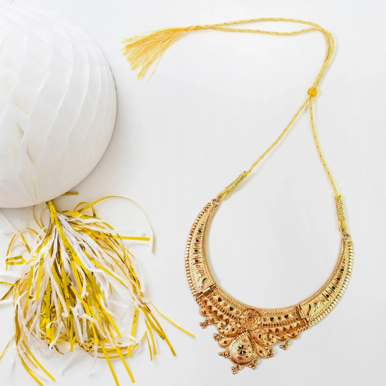 Refined Gold Plated Necklace Set - A Touch of Class - Image 4