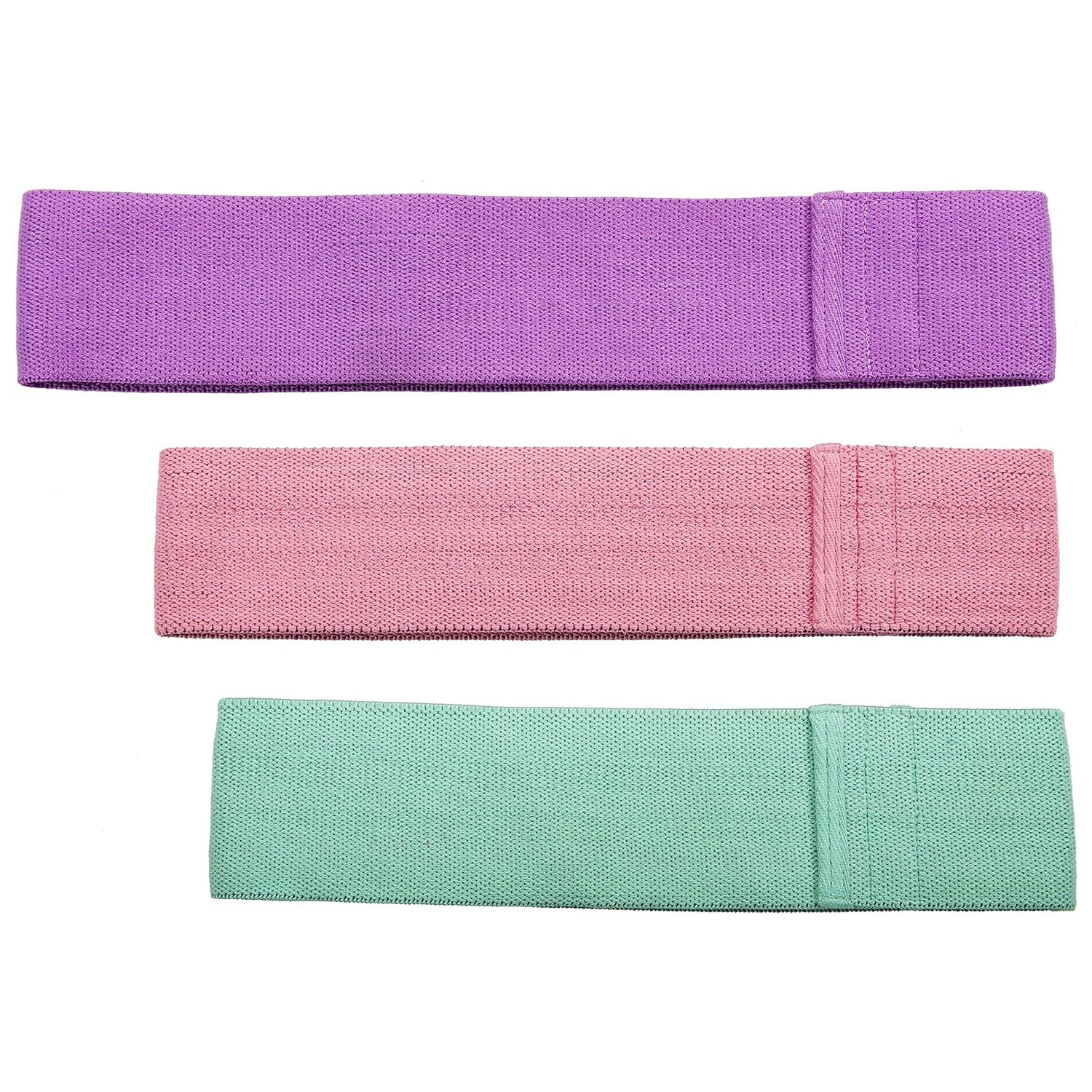 Hip Bands Booty Bands Wide Workout Bands, Resistance Exercise Bands for Legs and Butt, Resistance Loop Bands Anti Slip Circle Fitness Band Elastic Sports Bands Fitness Bands for Women Men Strength Training (3 Pcs Set) - Image 11
