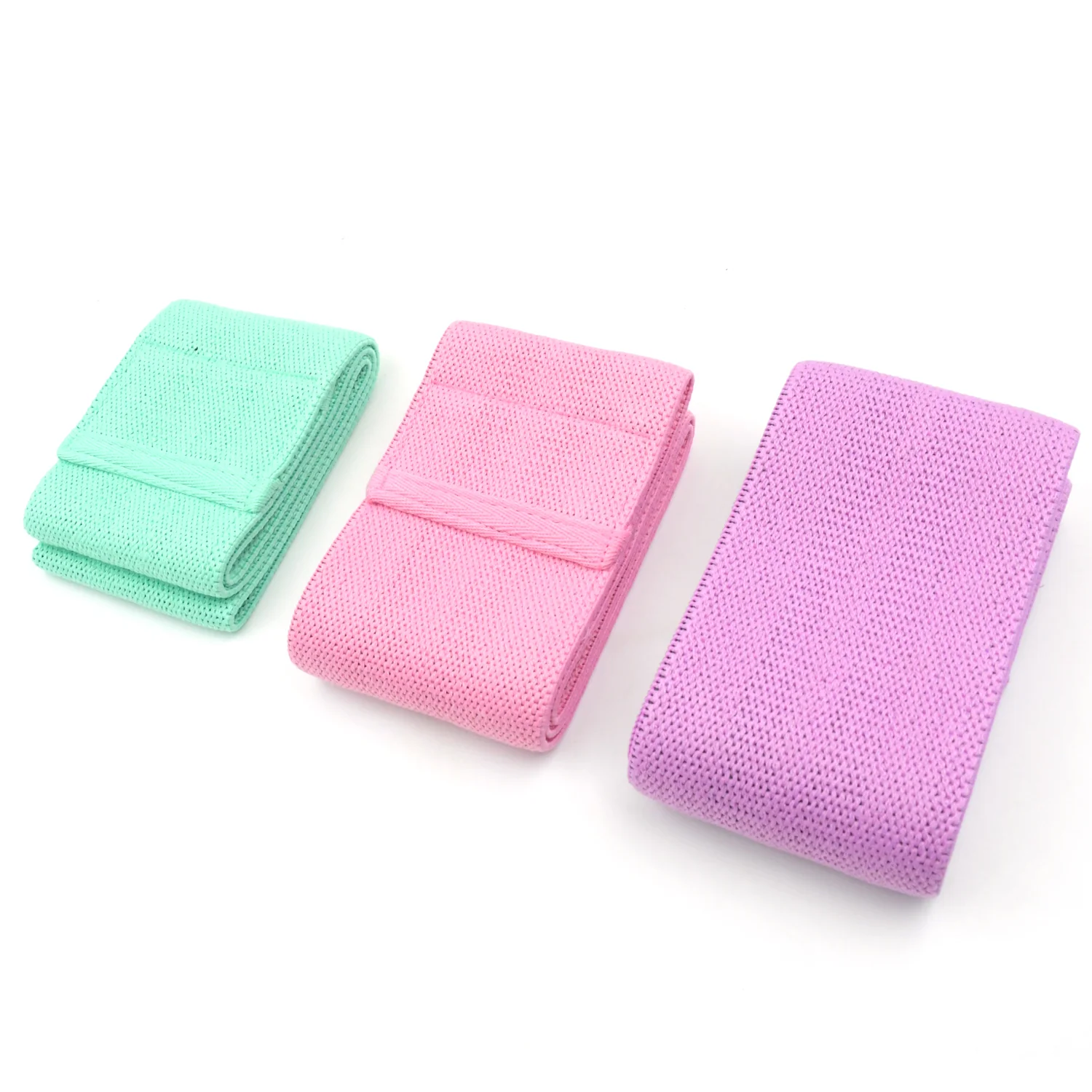 Hip Bands Booty Bands Wide Workout Bands, Resistance Exercise Bands for Legs and Butt, Resistance Loop Bands Anti Slip Circle Fitness Band Elastic Sports Bands Fitness Bands for Women Men Strength Training (3 Pcs Set) - Image 4