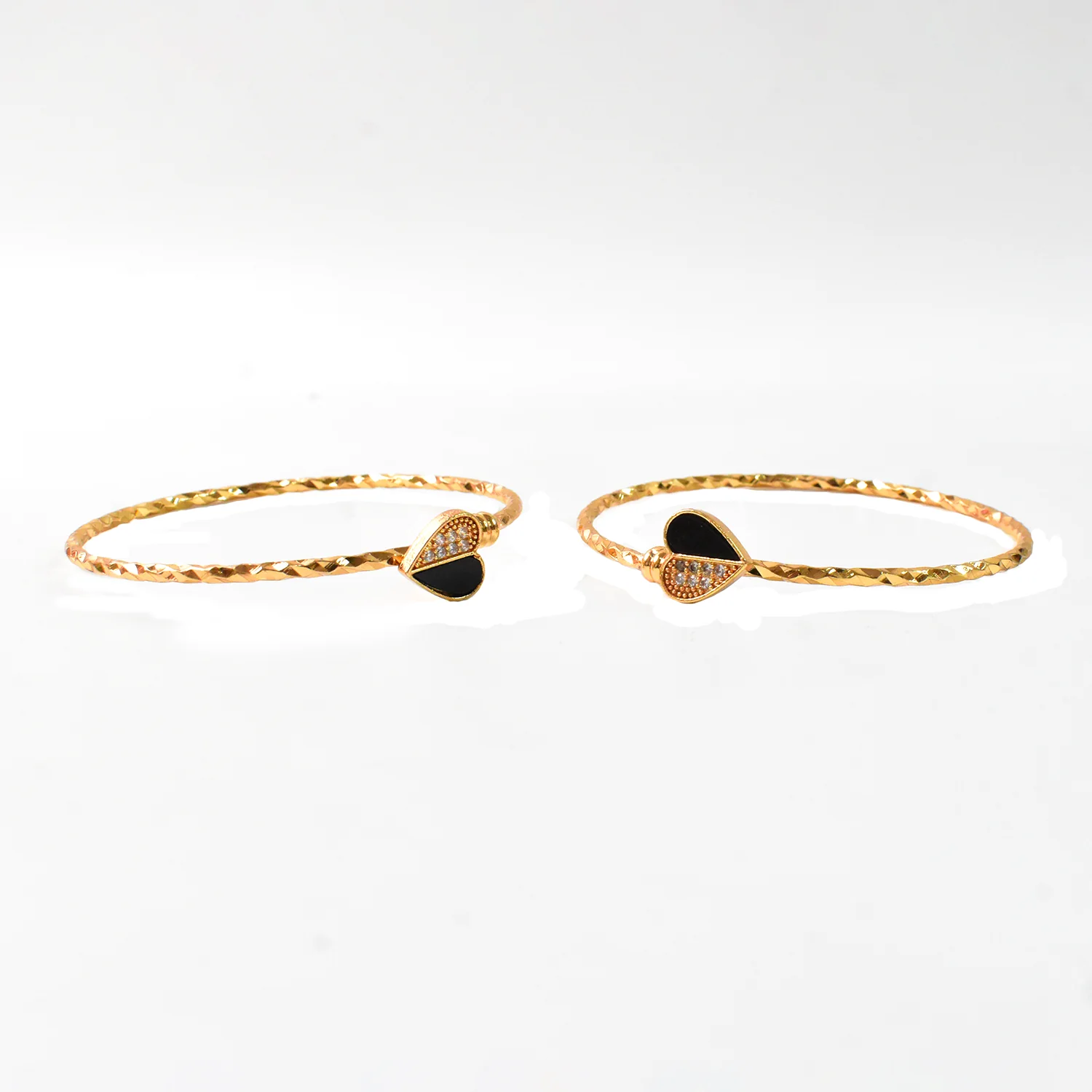 Elegant Golden Bangles (1 Pair) - Image 4