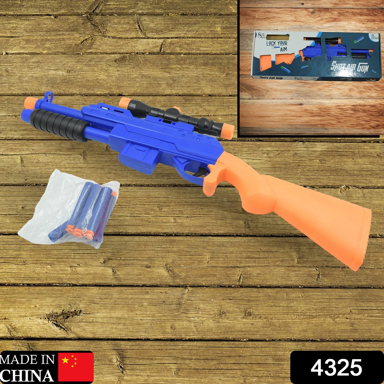22-Inch Big Toy Gun for Kids – Battle Play Shooting Gun - Image 3