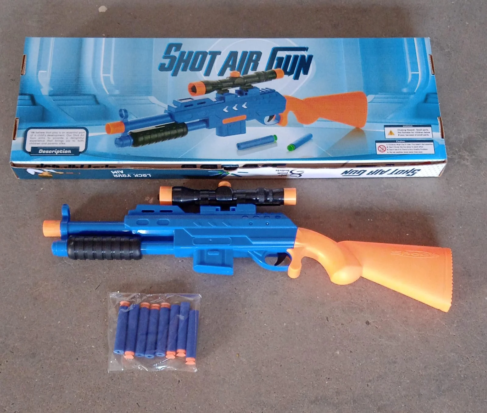 22-Inch Big Toy Gun for Kids – Battle Play Shooting Gun - Image 8