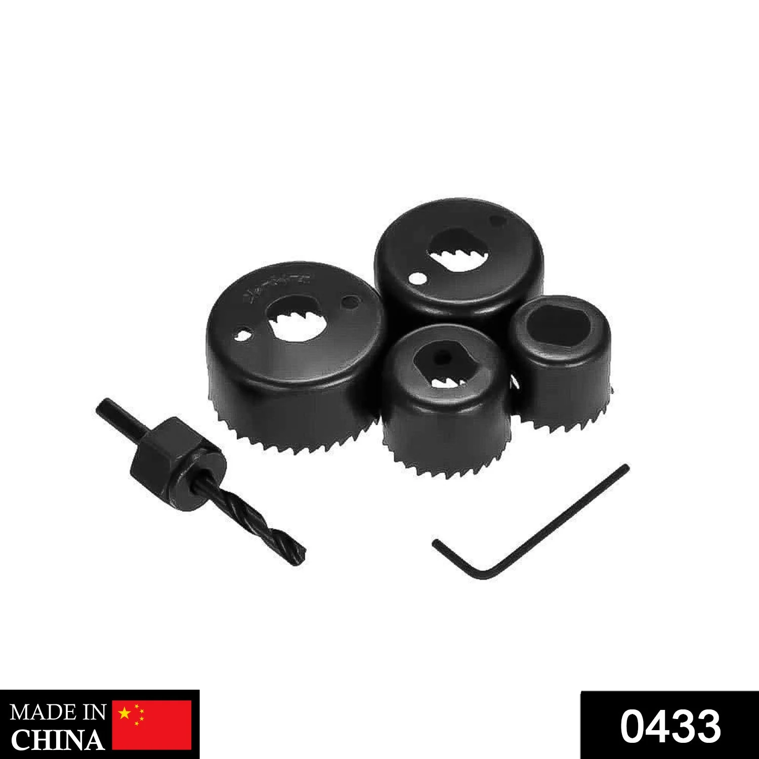 Hole Saw Set Drill Bit set 32mm ,38mm ,44mm ,54mm (6 pcs) - Image 2