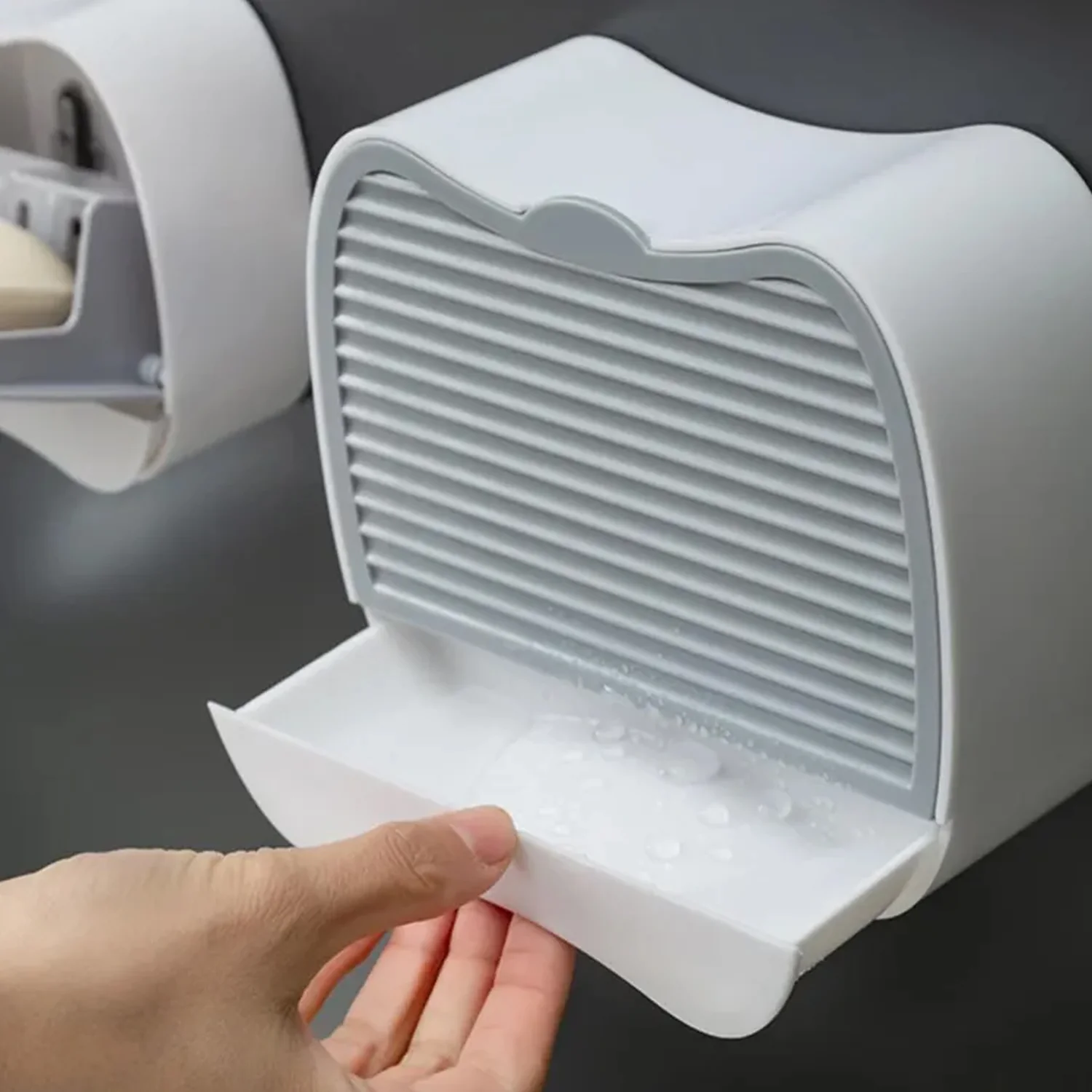 Soap Holder Travel Business Travel Hotel Portable Wall-mounted Soap Box (1 Pc) - Image 5