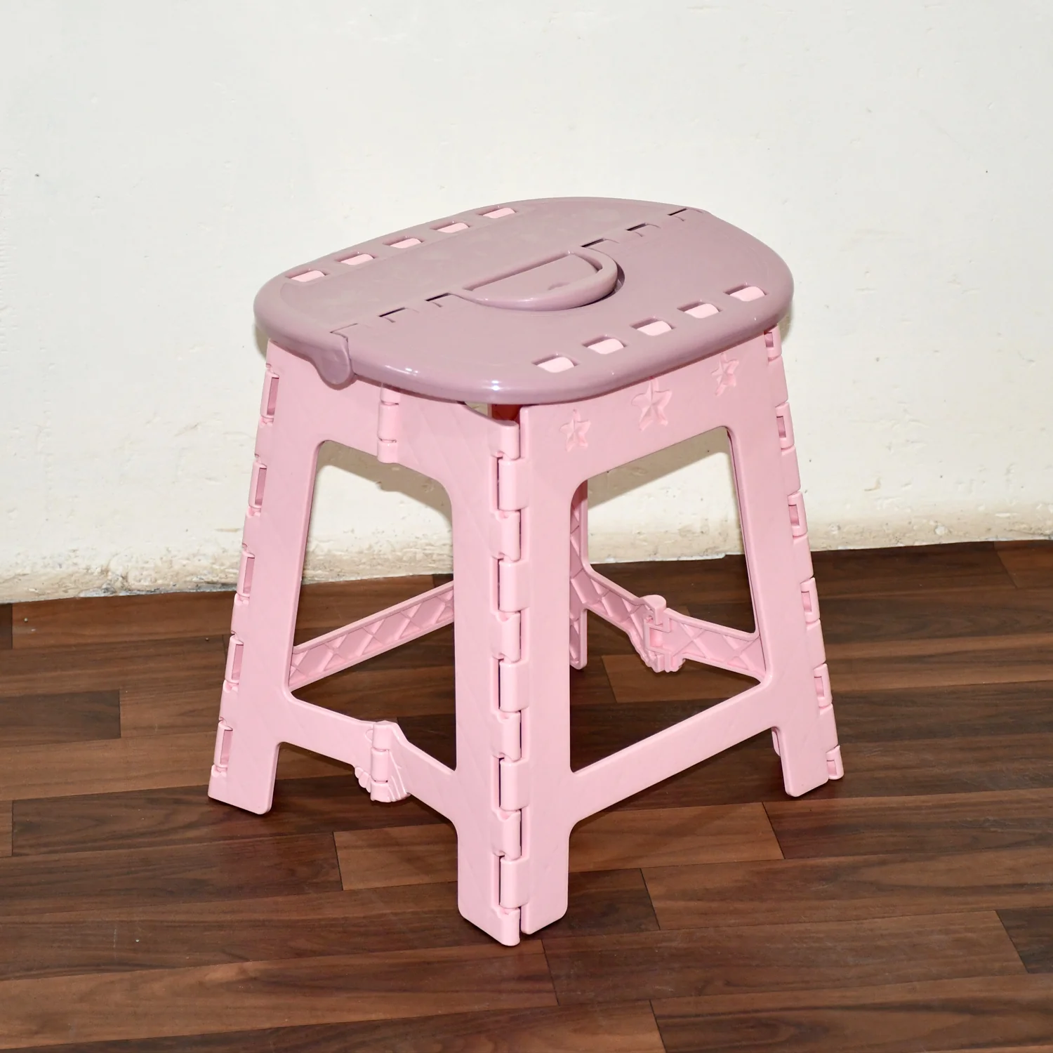 Folding Stool, Portable Travel Stool, Environmentally Friendly PP Material Stool,Portable folding stool folding chair stool folding chair with portable outdoor camping hiking, Stool Chair Folding Stool for Home Use Household (1 pc) - Image 3