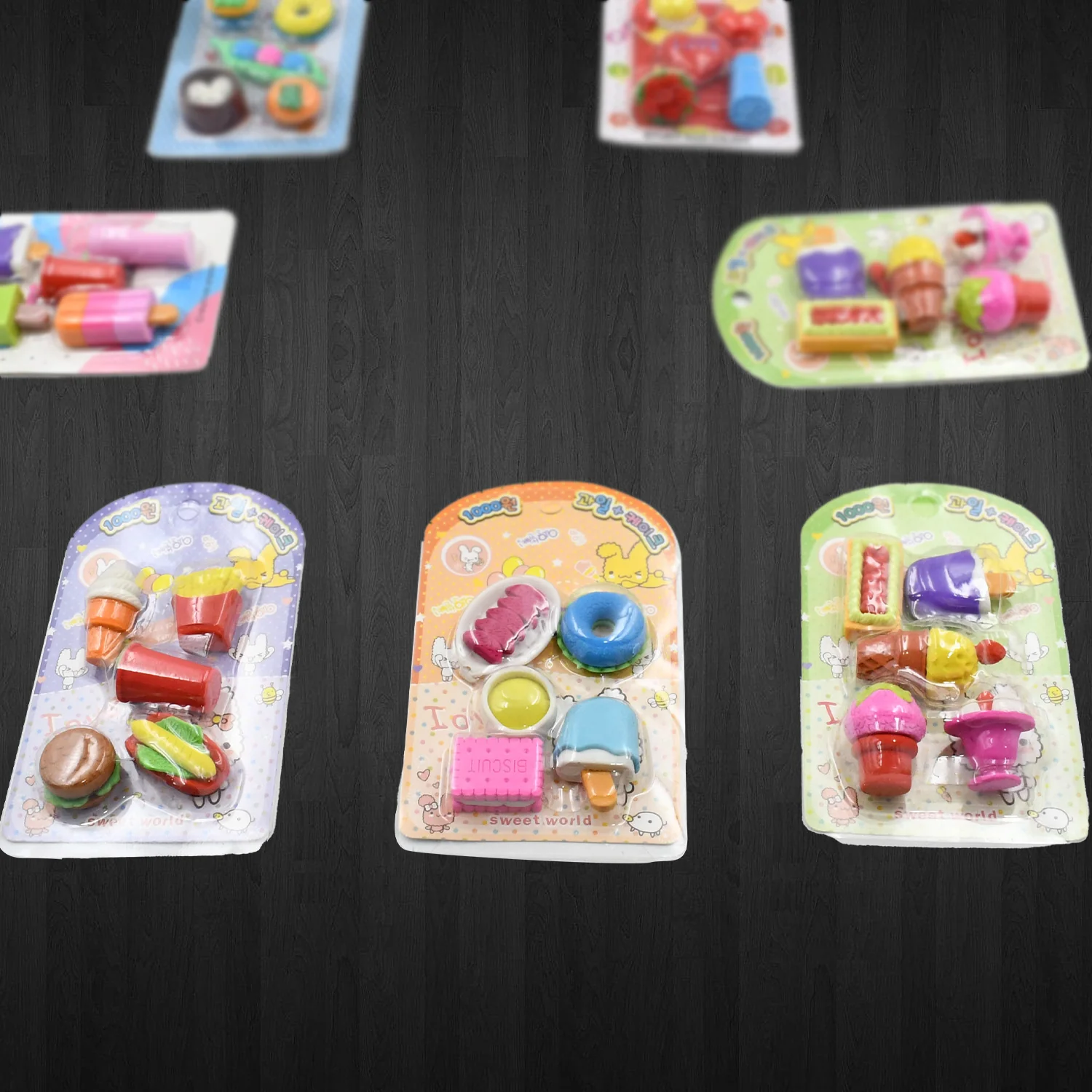 Mix Design Fancy Erasers Set (1 Set) - Image 4