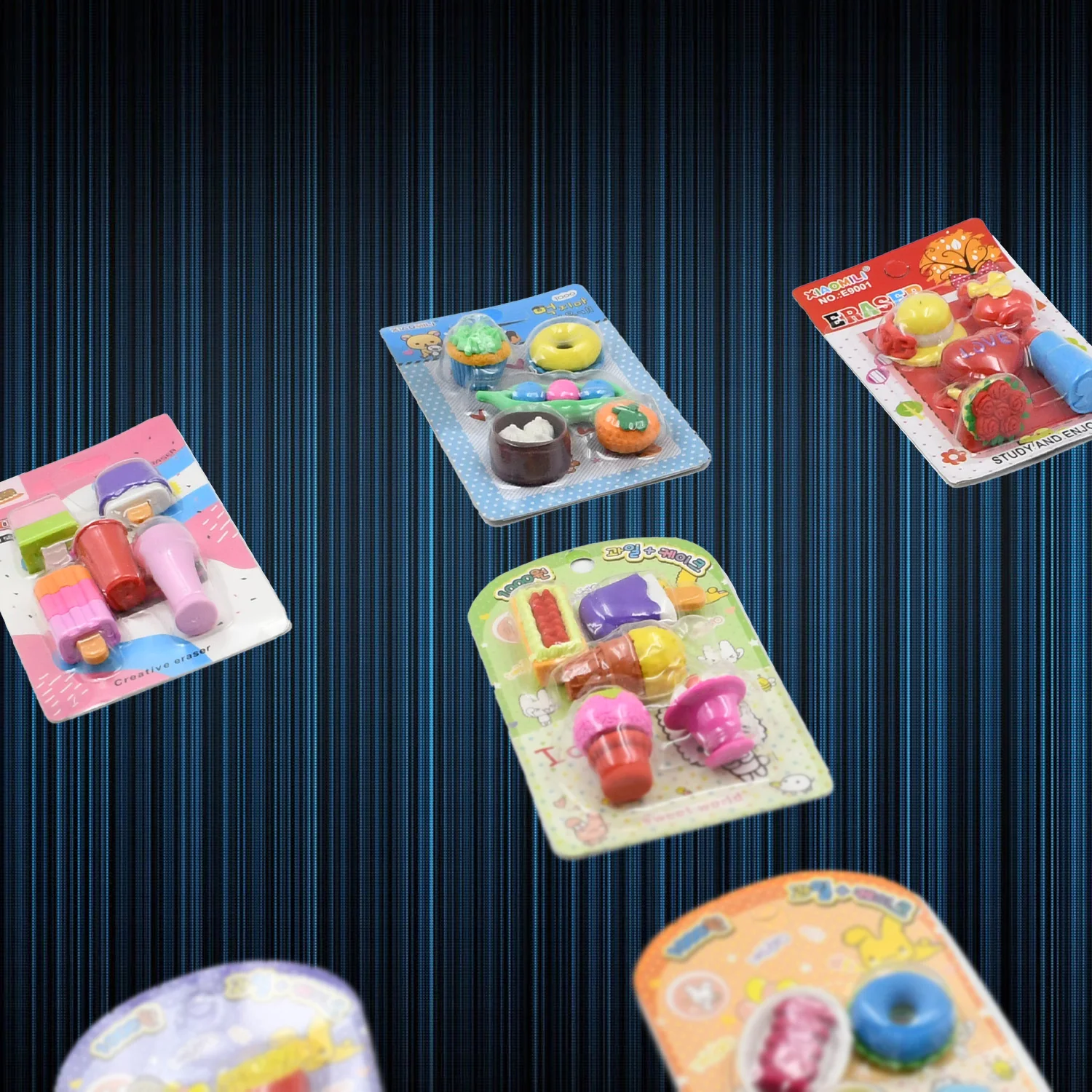 Mix Design Fancy Erasers Set (1 Set) - Image 5