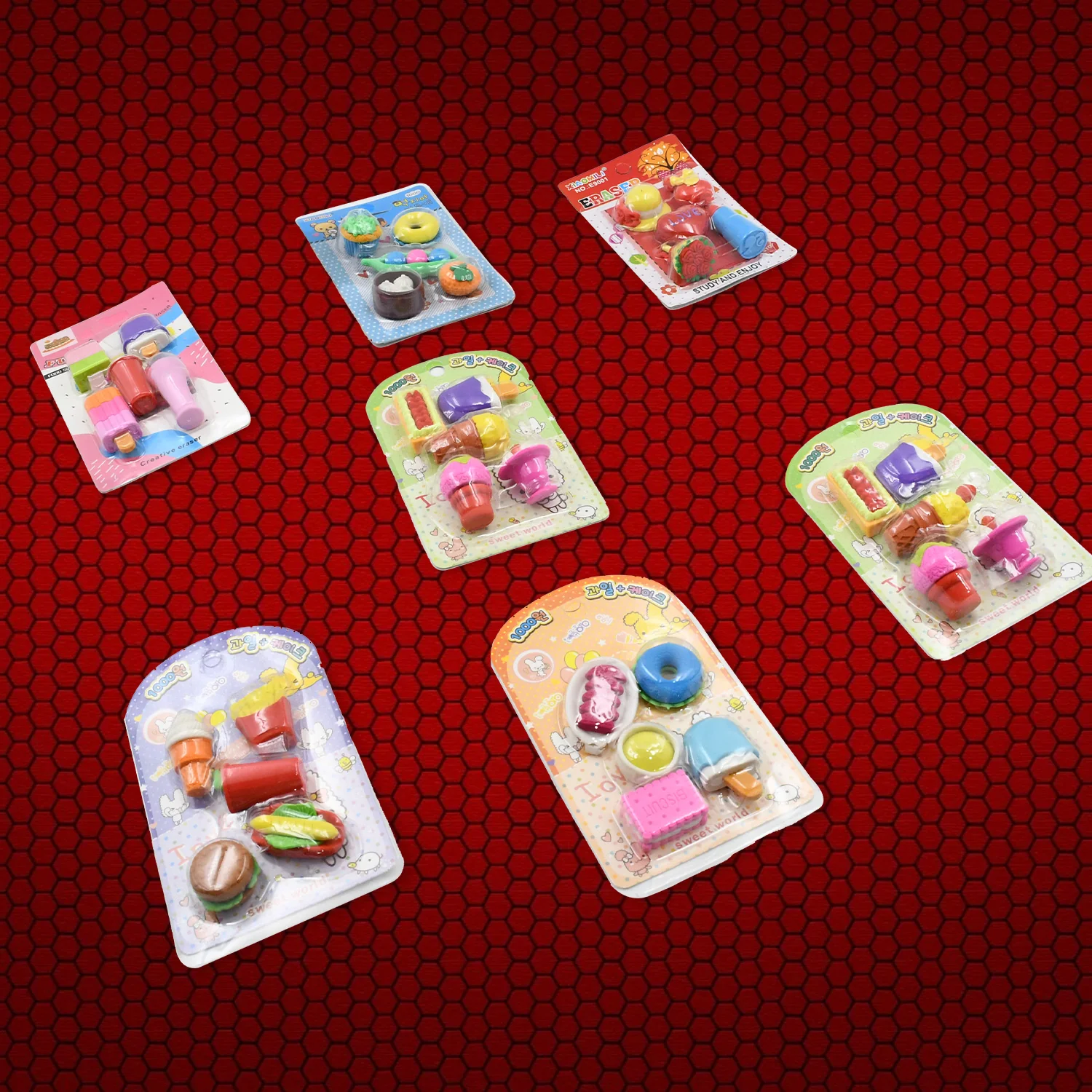 Mix Design Fancy Erasers Set (1 Set) - Image 6