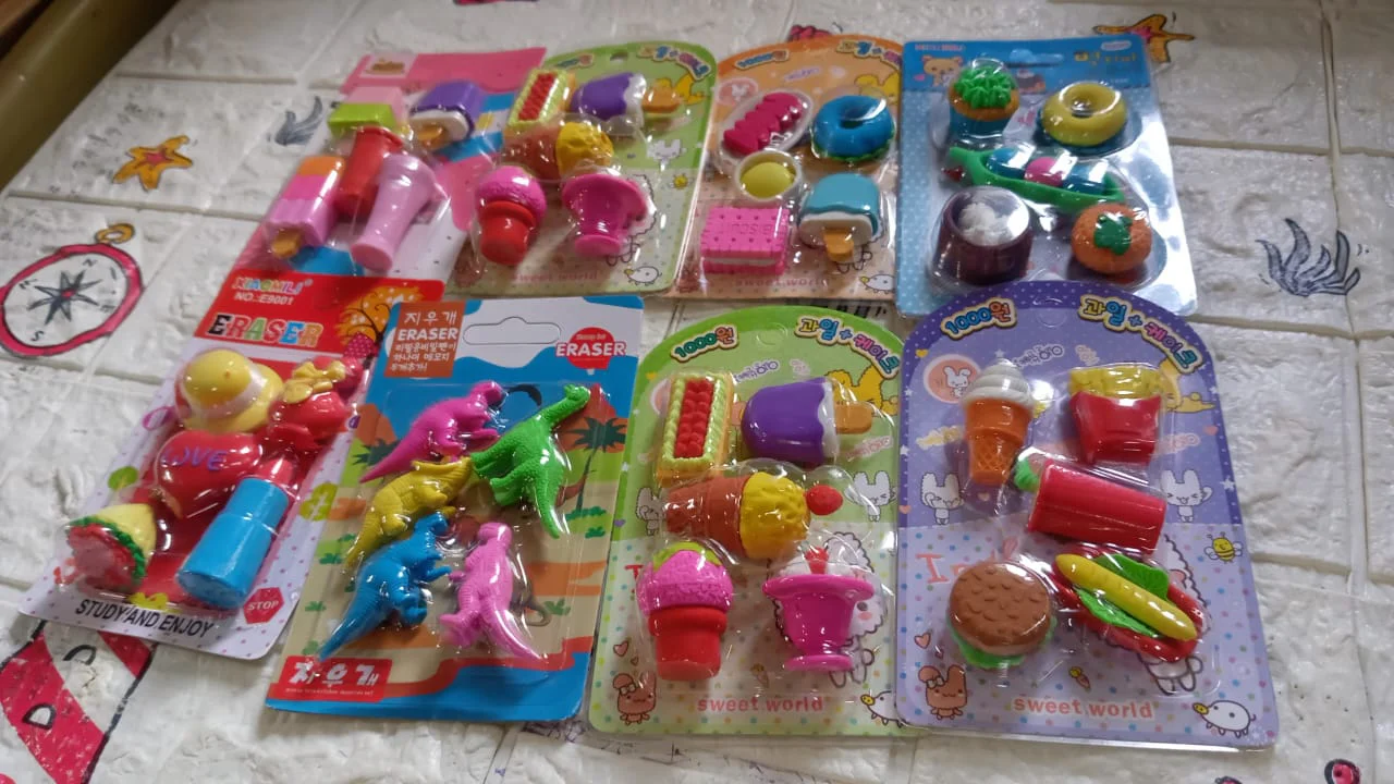 Mix Design Fancy Erasers Set (1 Set) - Image 8