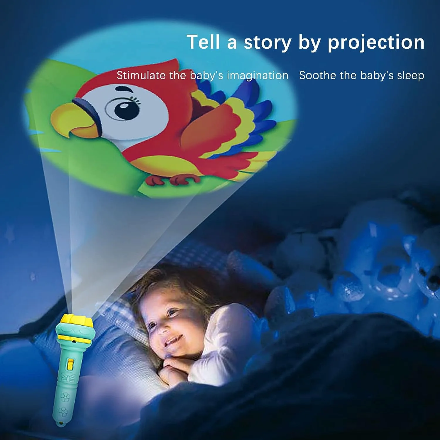 Mini Slide Projector for Kids with 3 Slide and Animated Pattern Learning Toy - Image 5